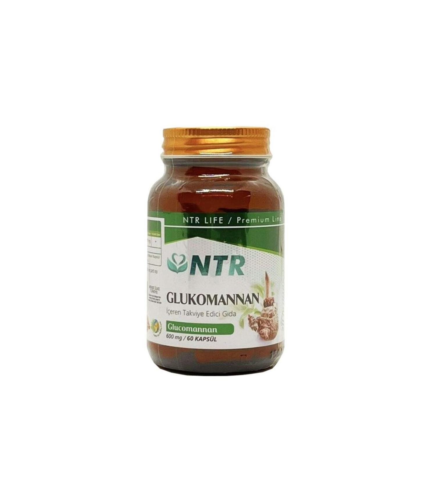 Natural Life Ntr Life Glucomannan 60 Capsules