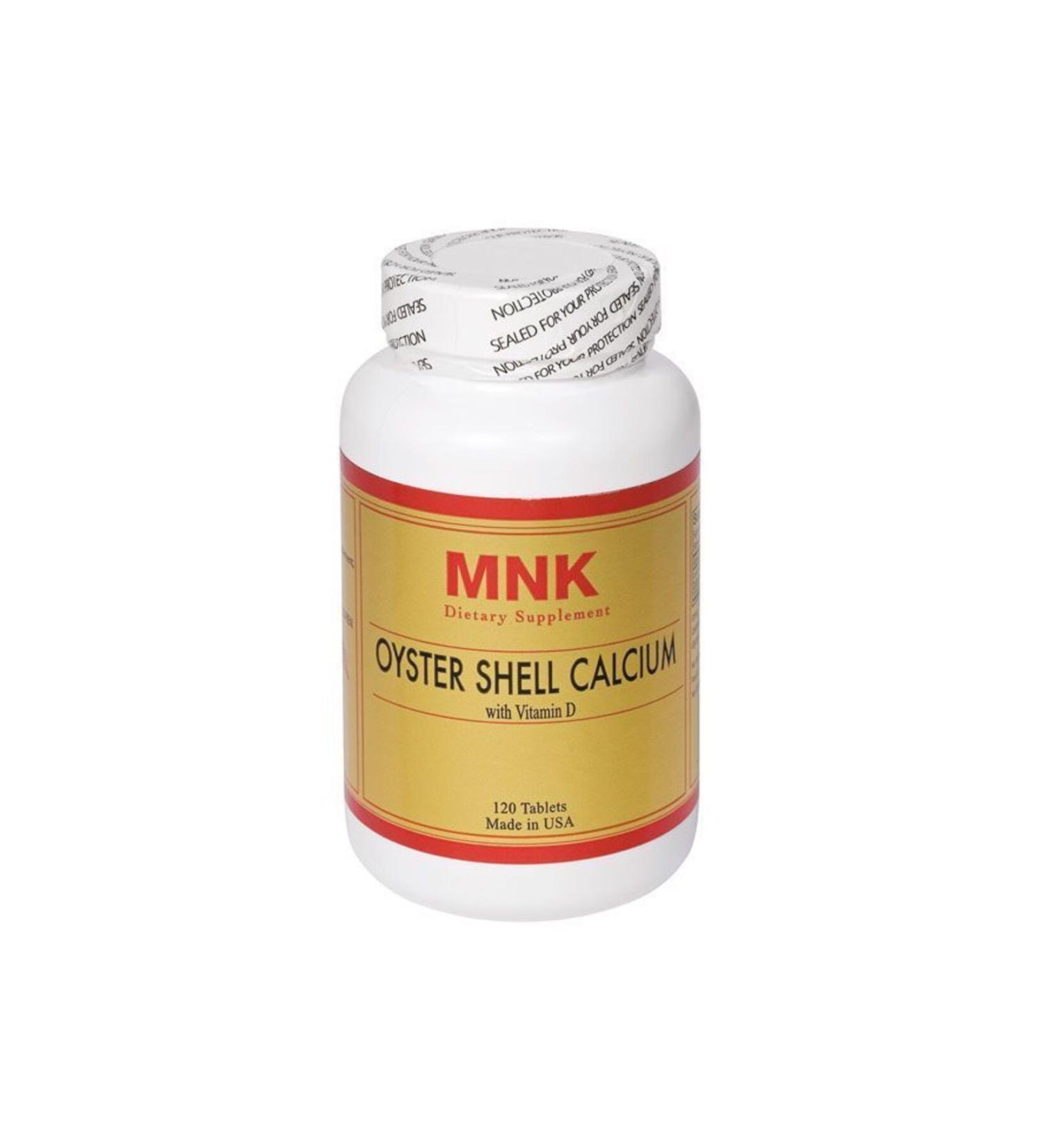 Mnk Oyster Shell Calcium With Vitamin D Tablet 120 Oyster Shell USA