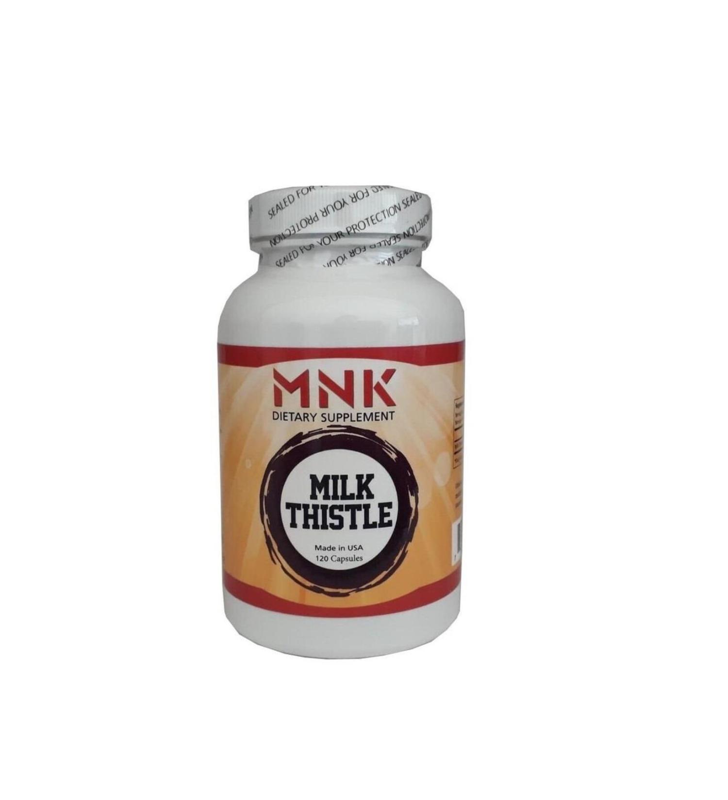 Mnk Milk Thistle 350 Mg 120 Capsules