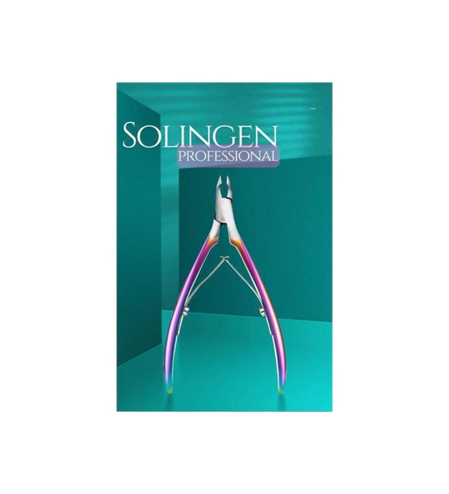 ModaCar Rainbow Manicure Pedicure Cuticle Nipper Solingen Professional