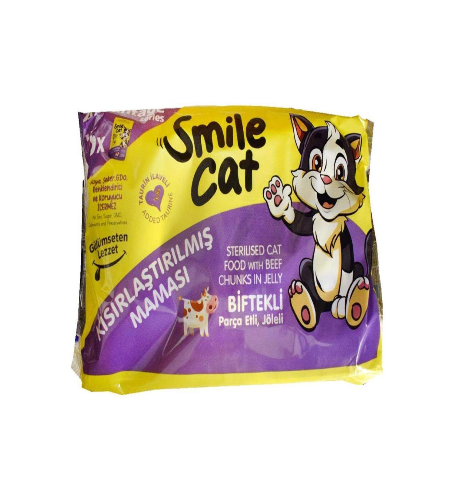 Product Evim Flowpack Neutered Cat Steak Food 425gr