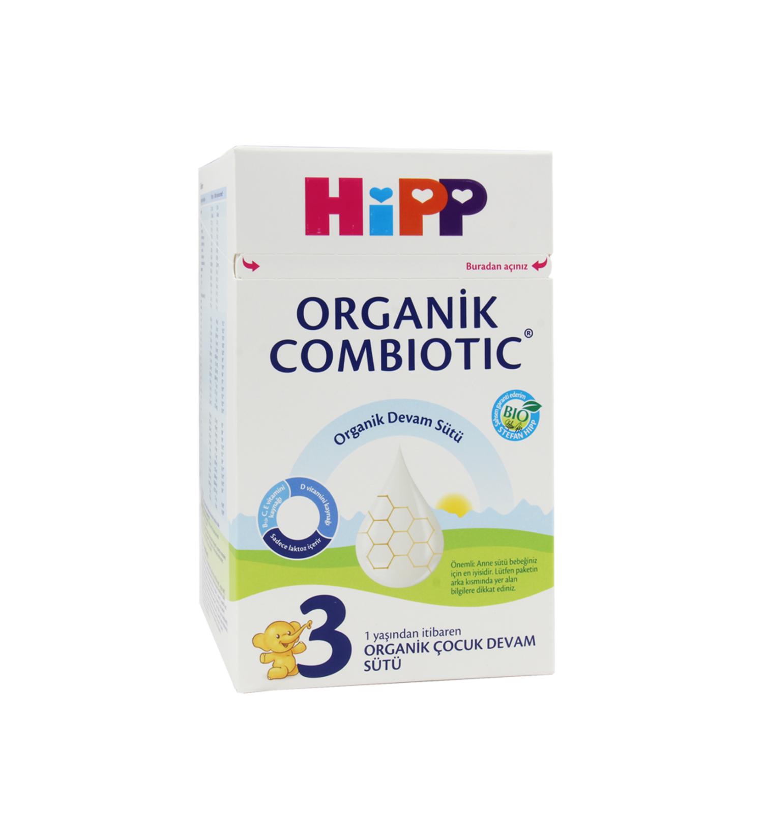 Hipp 3 Organic Combiotic 800 gr Follow-On Milk - Buy Online on GoSupps.com