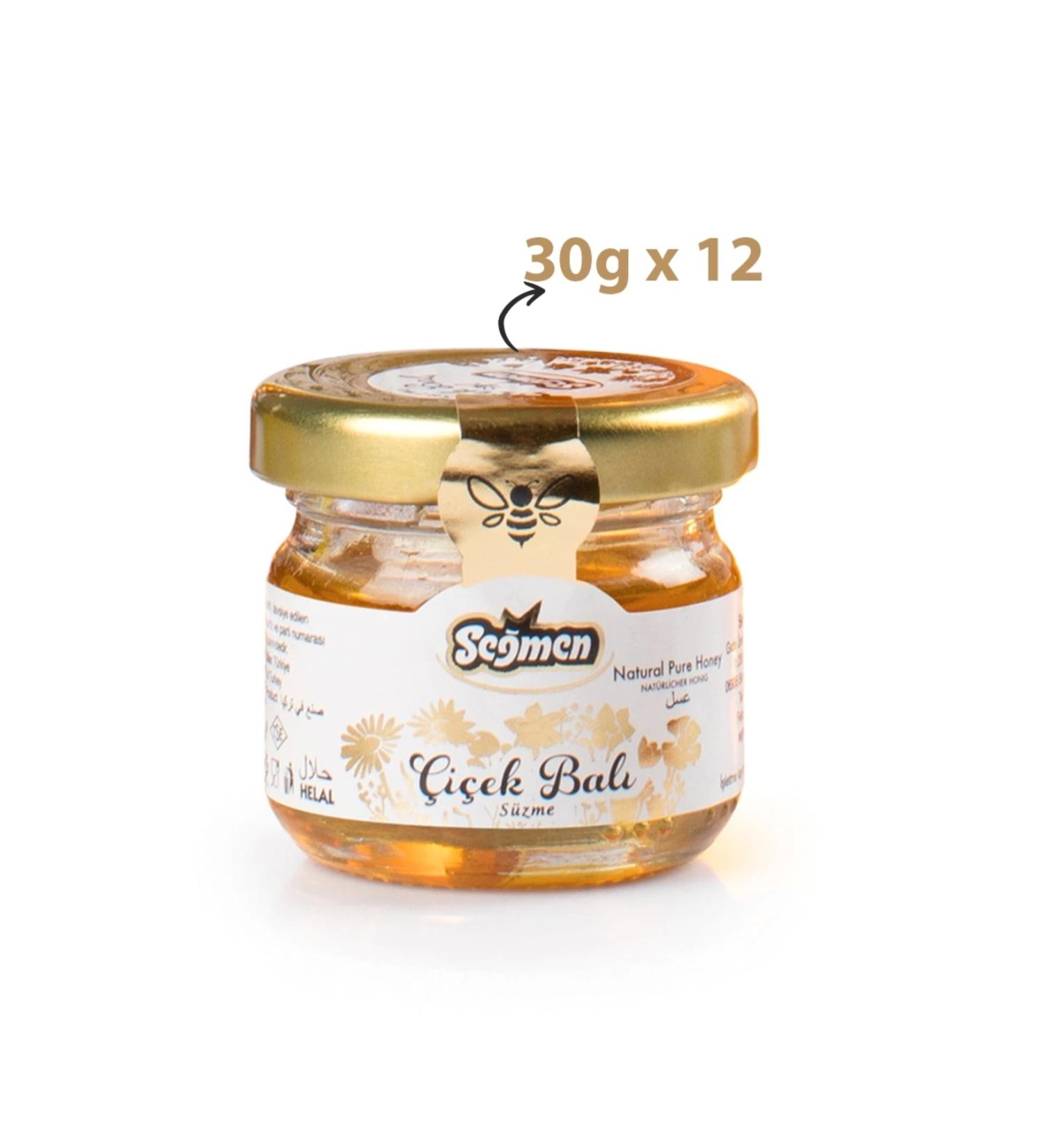 Se men Flower Honey Jar 30g 12 pieces