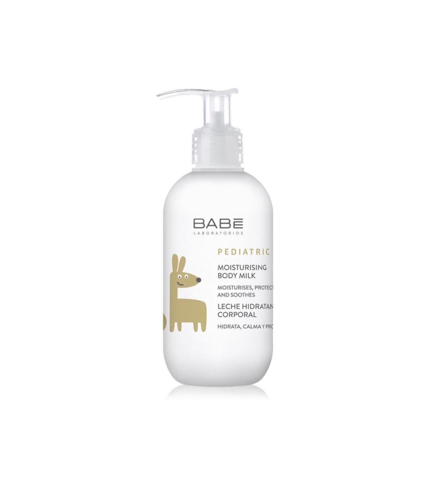 Babe Laboratorios Pediatric Moisturising Body Milk Moisturising Body Lotion for Children 500 ml
