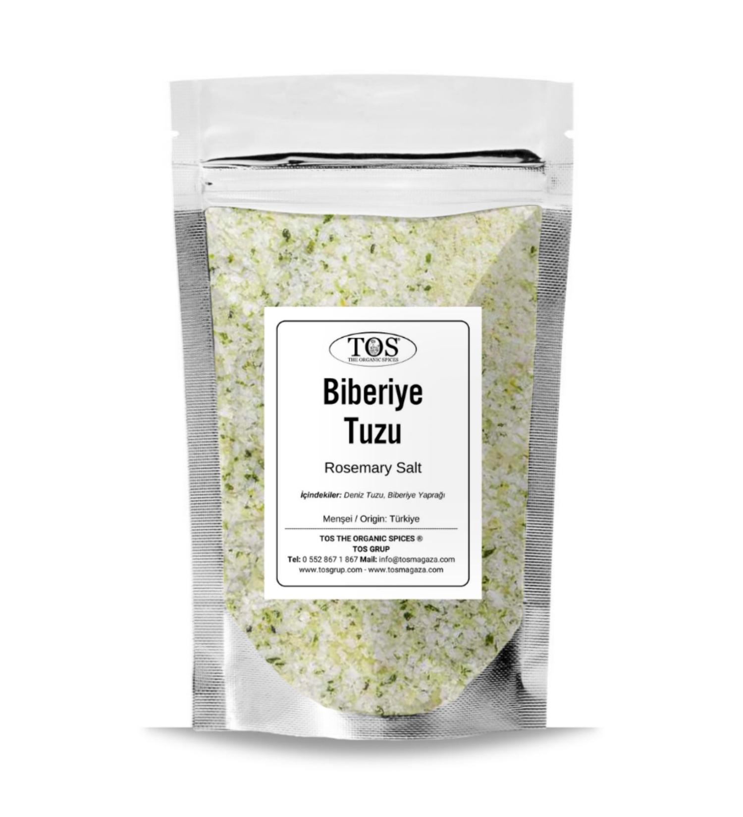 TOS The Organic Spices Rosemary Salt 5 kg (1st Quality) Rosemary Salt