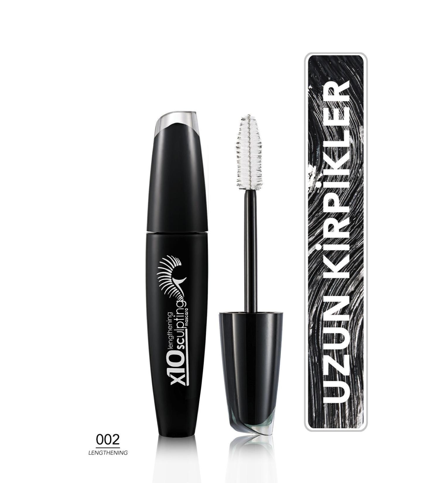 Flormar X10 Sculpting Lengthening Mascara Lengthening Mascara 002 - Buy Online on GoSupps.com