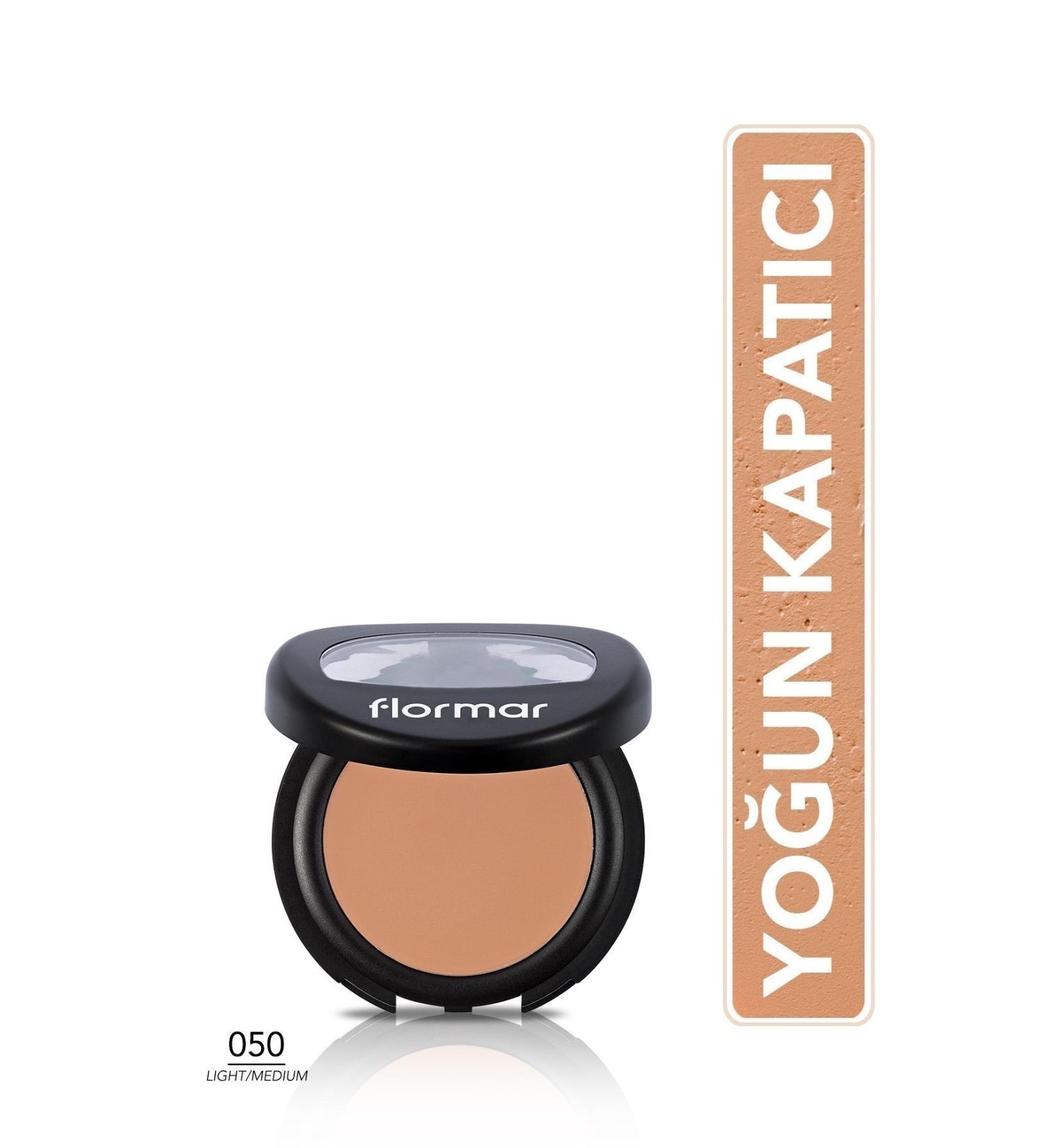 Flormar Concealer - Full Coverage Concealer - 050 Light -Medium 31000015-050 - Buy Online on GoSupps.com
