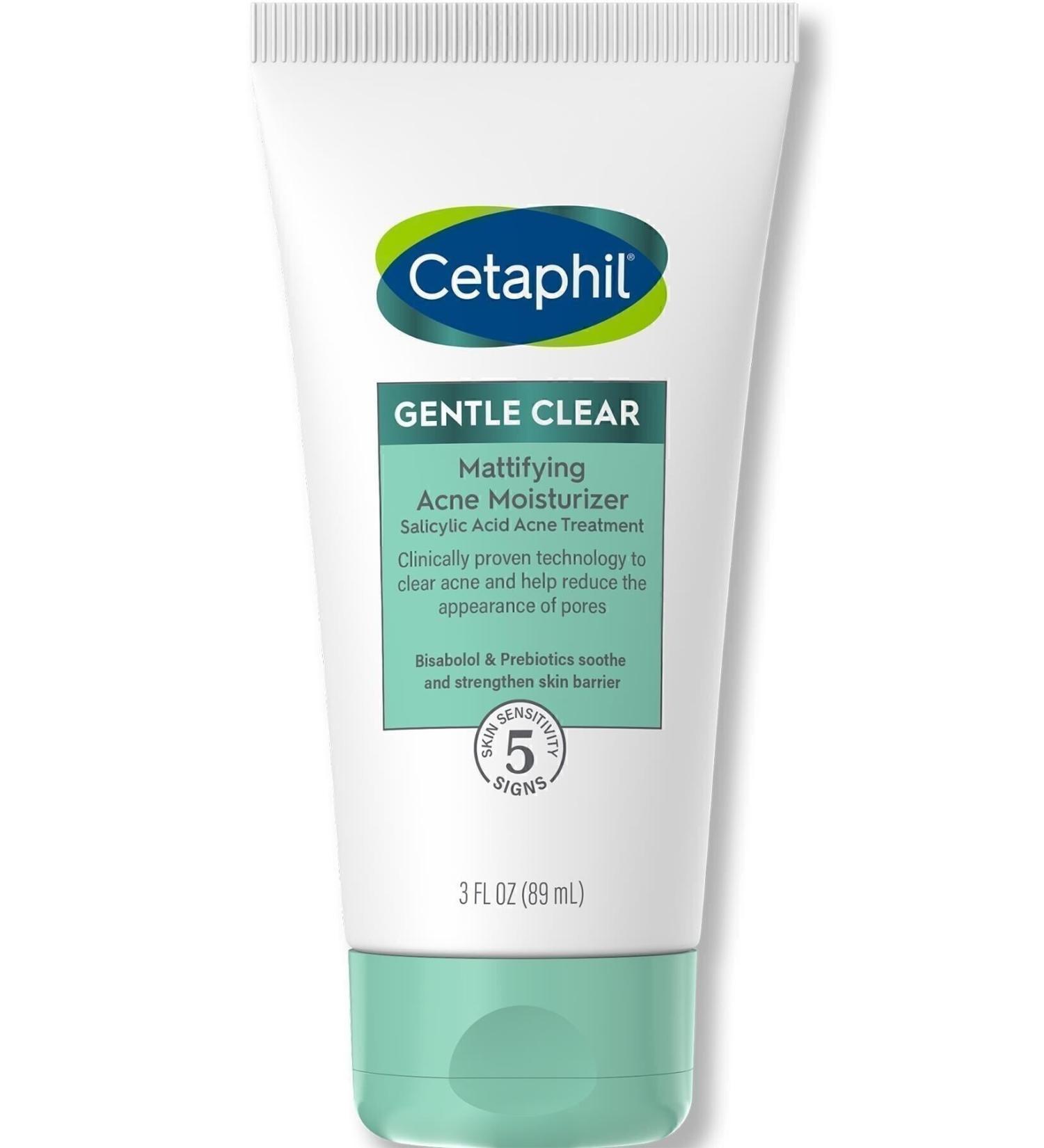 Cetaphil Gentle Clear Anti-Acne Mattifying Moisturizing Cream 89 ml - Buy Online on GoSupps.com