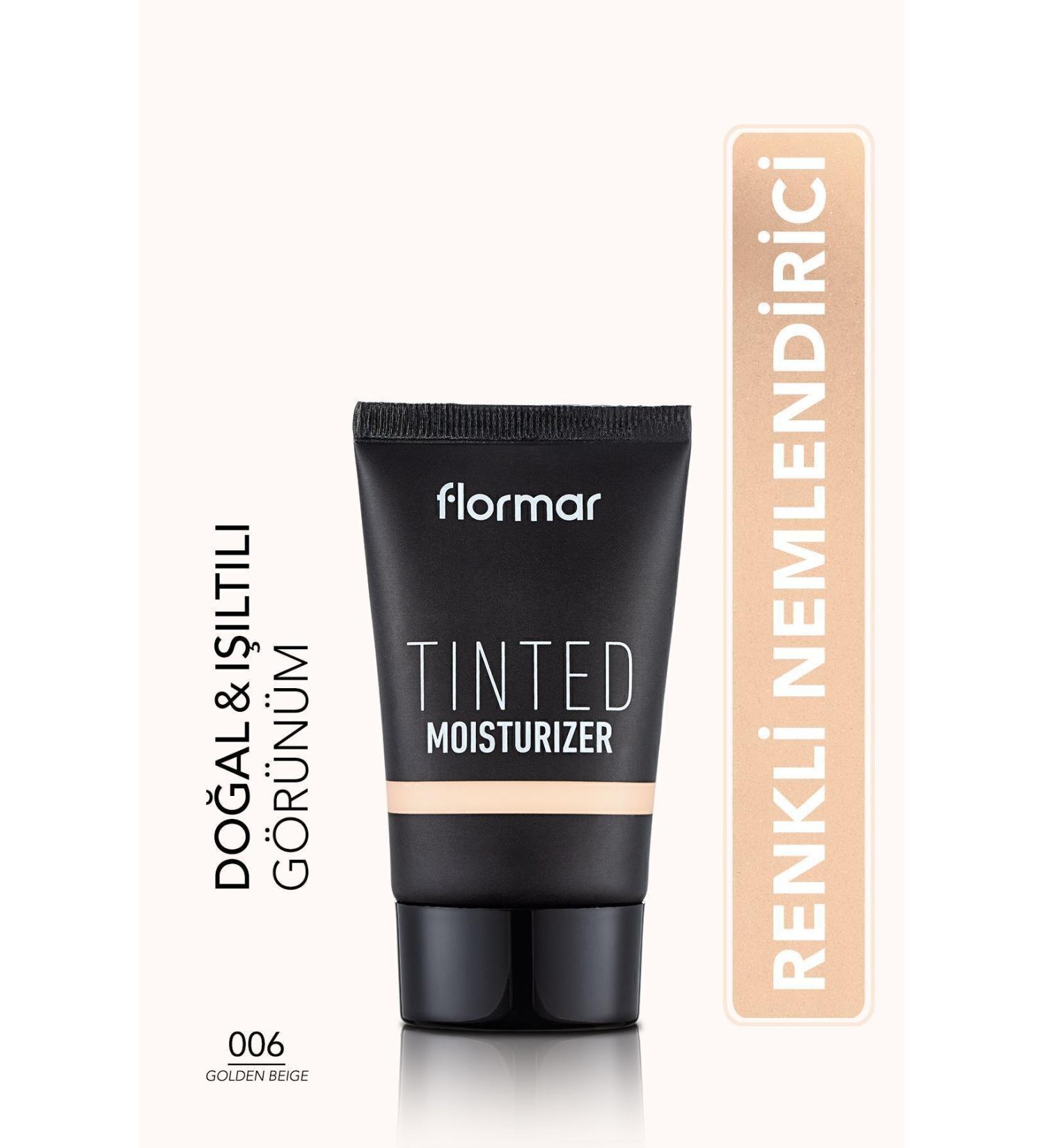 Flormar Tinted Moisturizer (YELLOW UNDERTONE) - Tinted Moisturizer - 006 Golden Beige - 8682536041409 - Buy Online on GoSupps.com