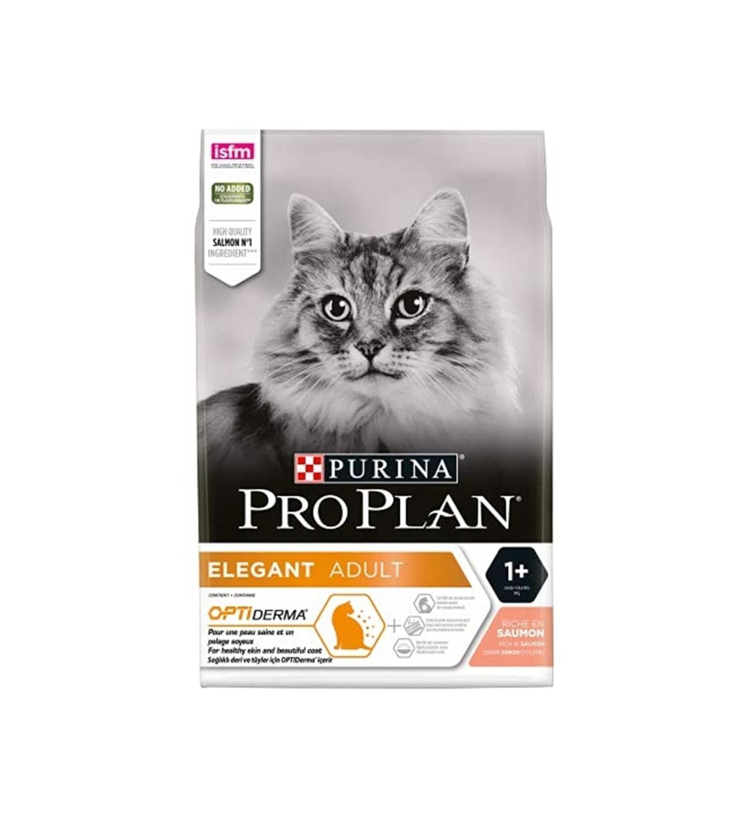 PetShopping Proplan Derma Plus Hairball Salmon Cat Food 3 Kg - Buy Online on GoSupps.com