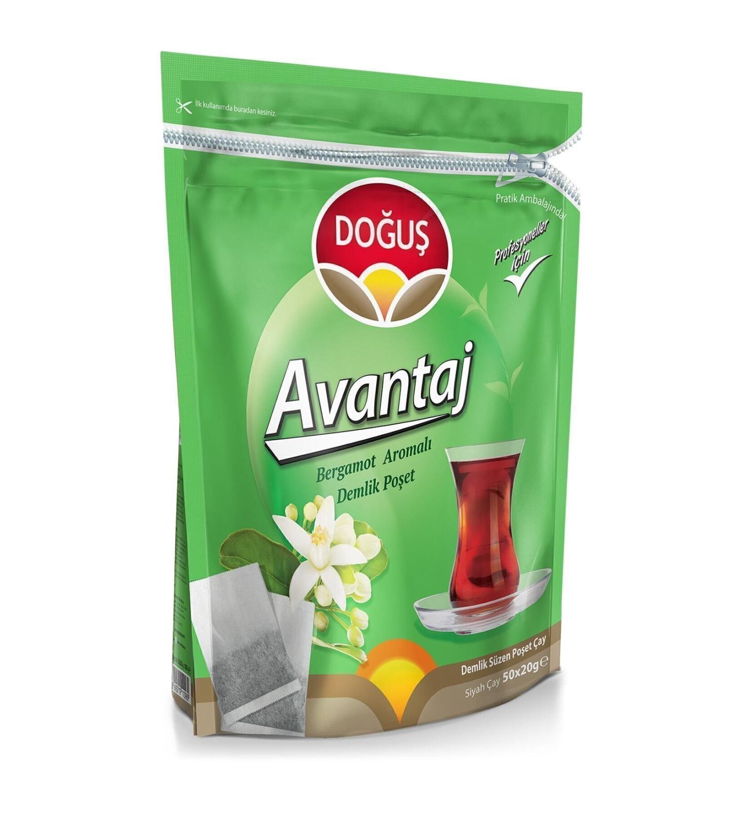 Do u Avantaj Bergamot Flavored Teapot Tea Bag 50x20gr 8690719112709