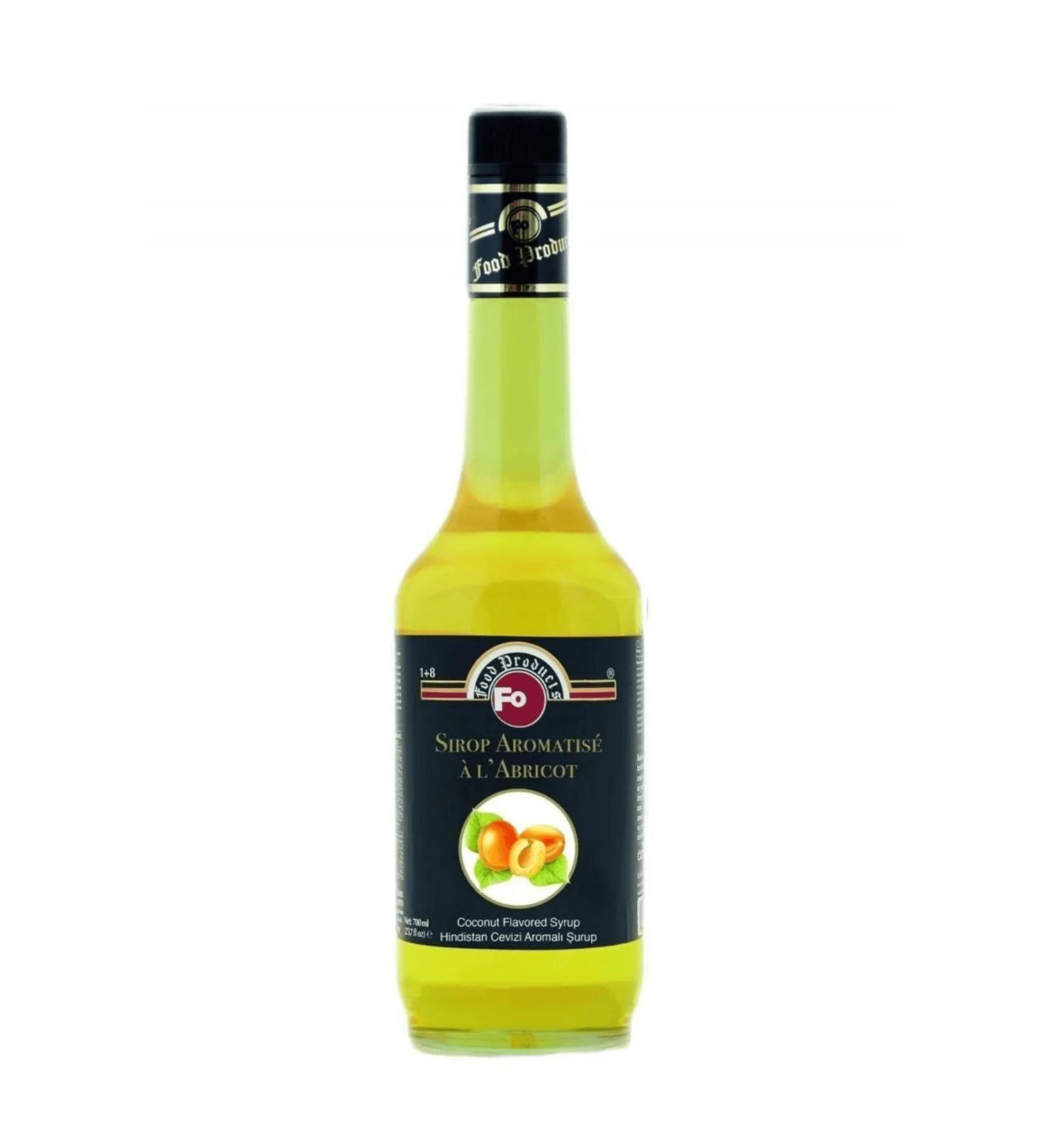 FO APRICOT FLAVORED SYRUP 700 ML