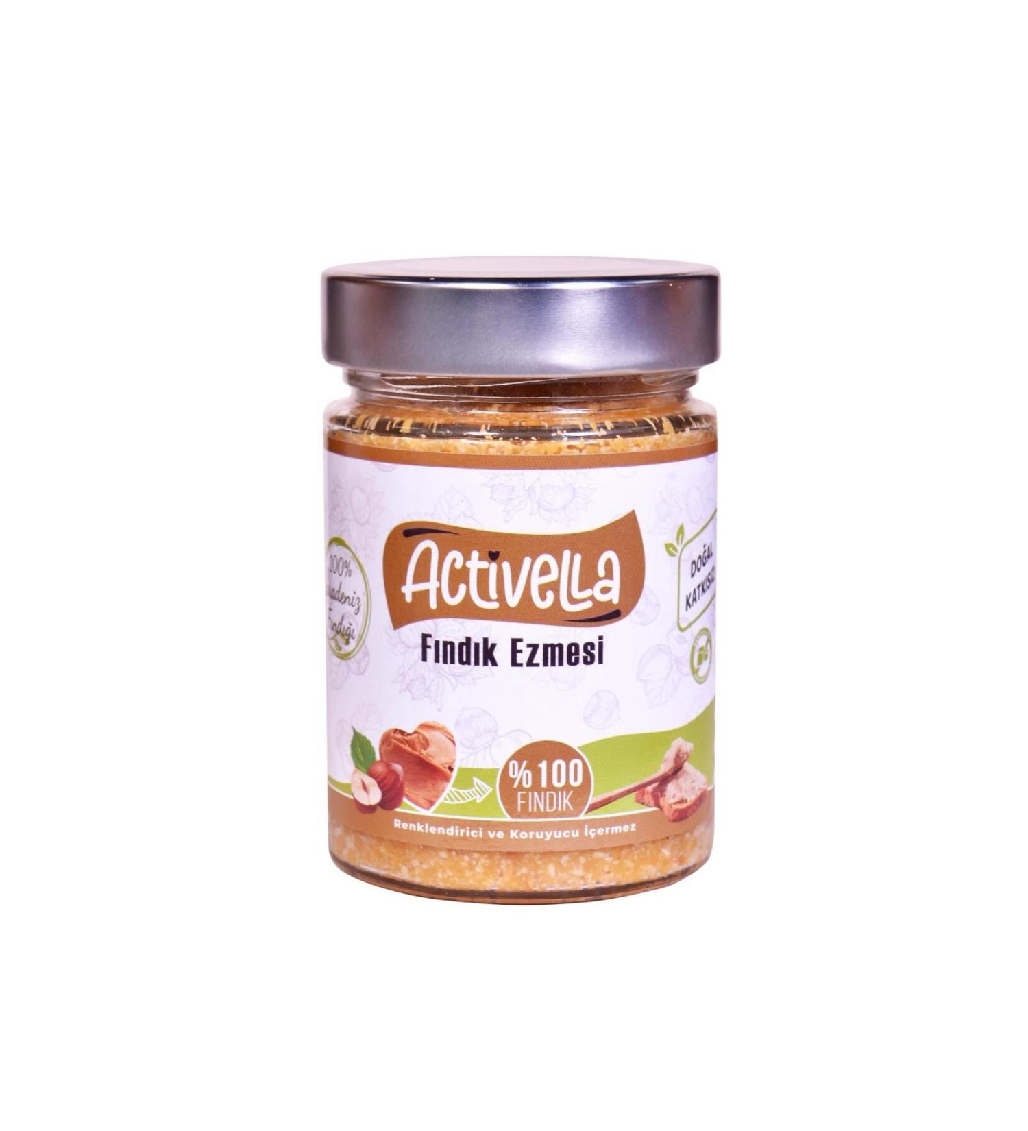 Activella Sweetened Hazelnut Paste 320gr p Hazelnut + Sugar-Free Hazelnut Paste 320gr 0 Hazelnut