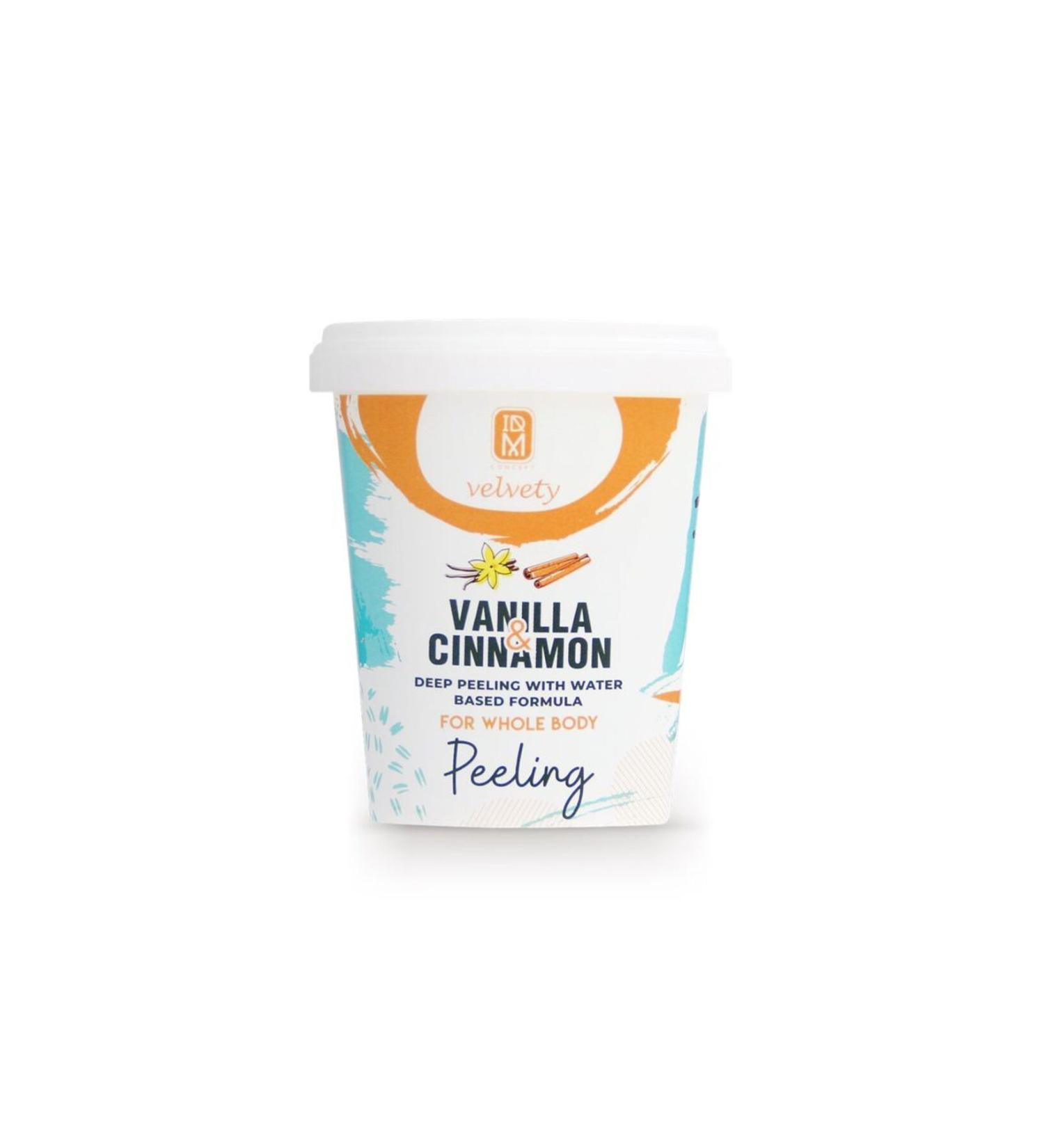 IDM CONCEPT VELVETY Vanilla Cinamon Body Peeling 400 ml