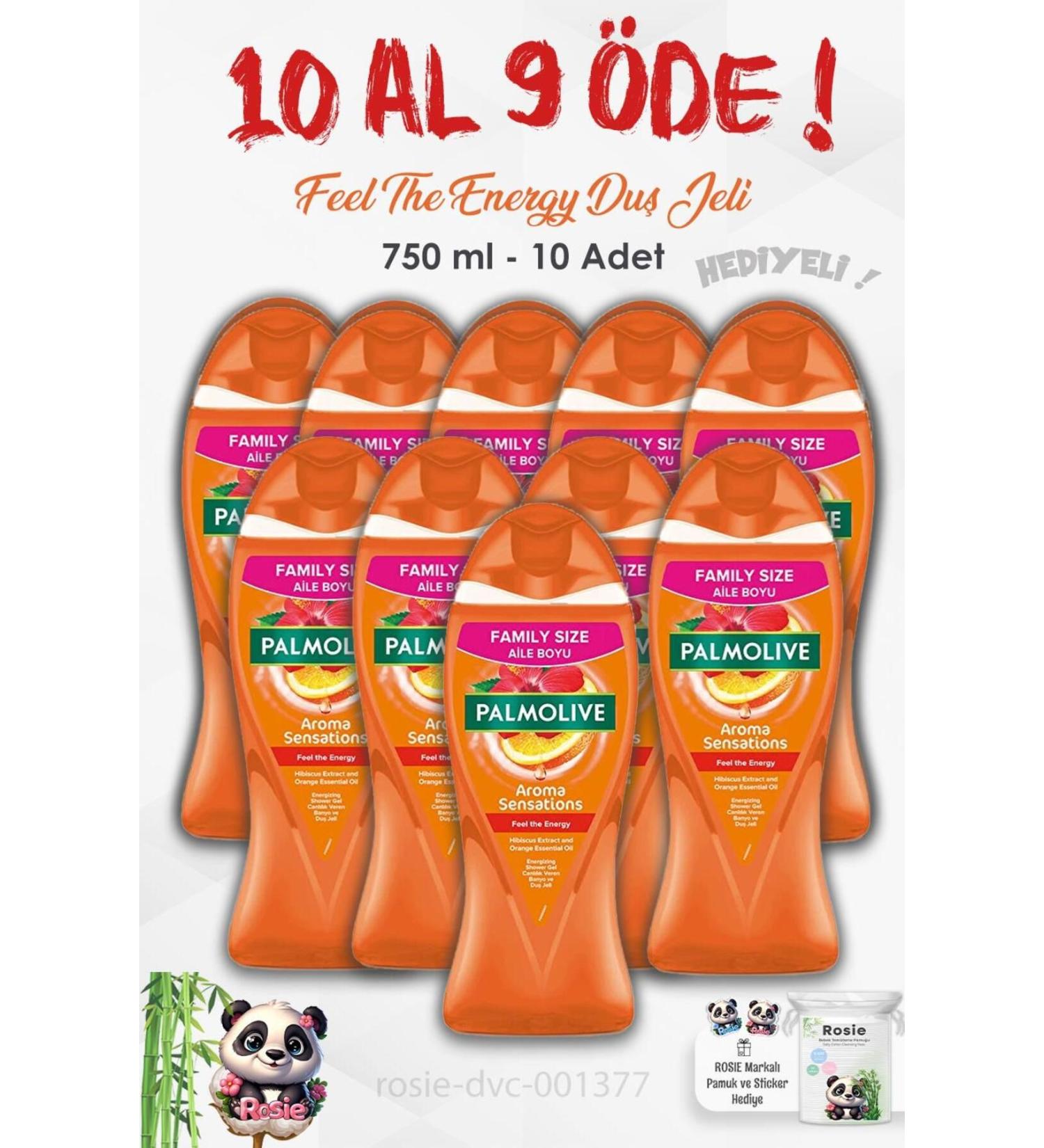 Palmolive BUY 10 PAY 9 Shower Gel Feel The Energy 750 ml and ROSIE - Buy Online on GoSupps.com