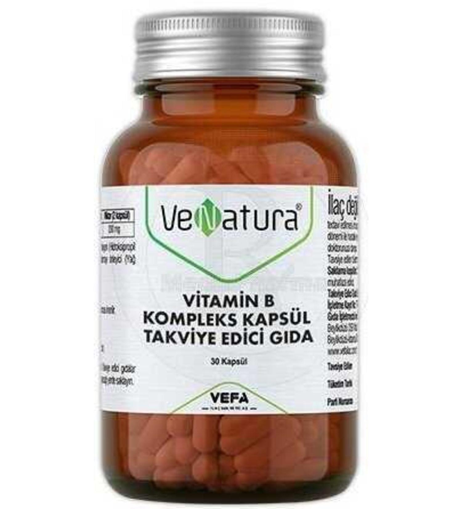 Venatura Vitamin B Complex 30 Capsules
