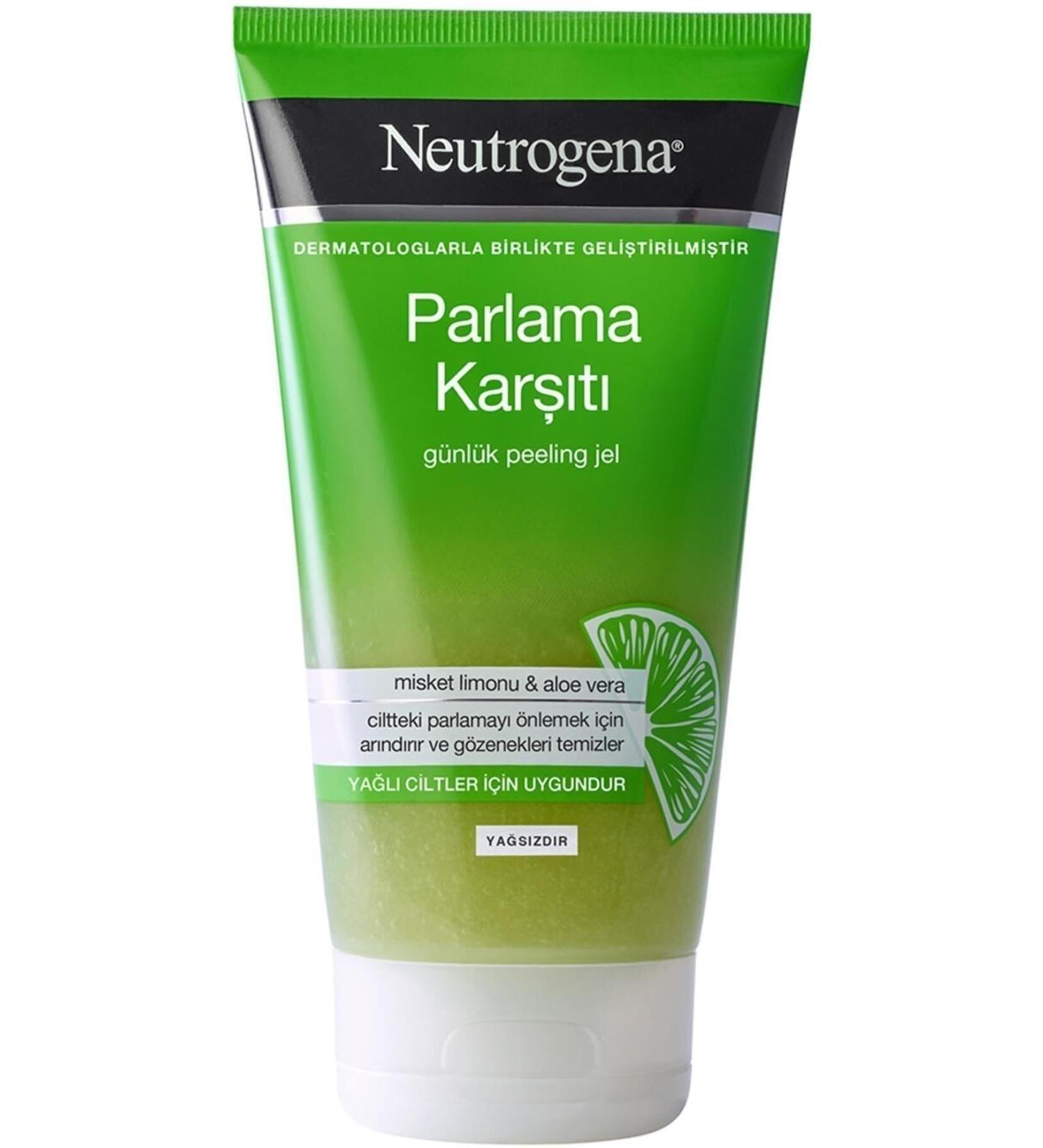 Neutrogena Neurogena Visibly Clear Pore & Shine 2-Effect Peeling Gel (tightening & cleansing 150 Ml)