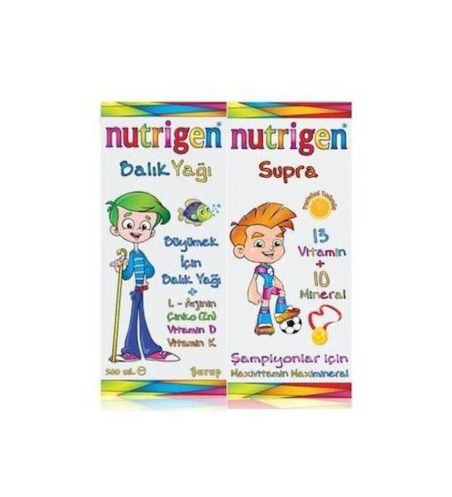 Nutrigen Fish Oil 200 Ml + Supra Syrup 200 Ml