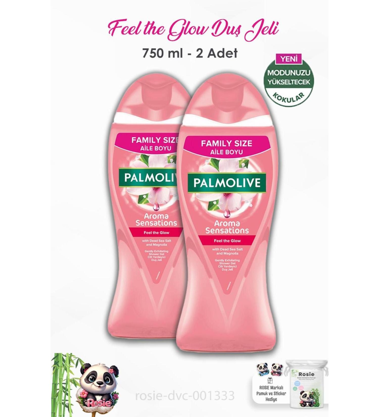 Palmolive Set of 2 Palmolive Aroma Sensations Feel the Glow Shower Gel 750 ml and ROSIE - Buy Online on GoSupps.com
