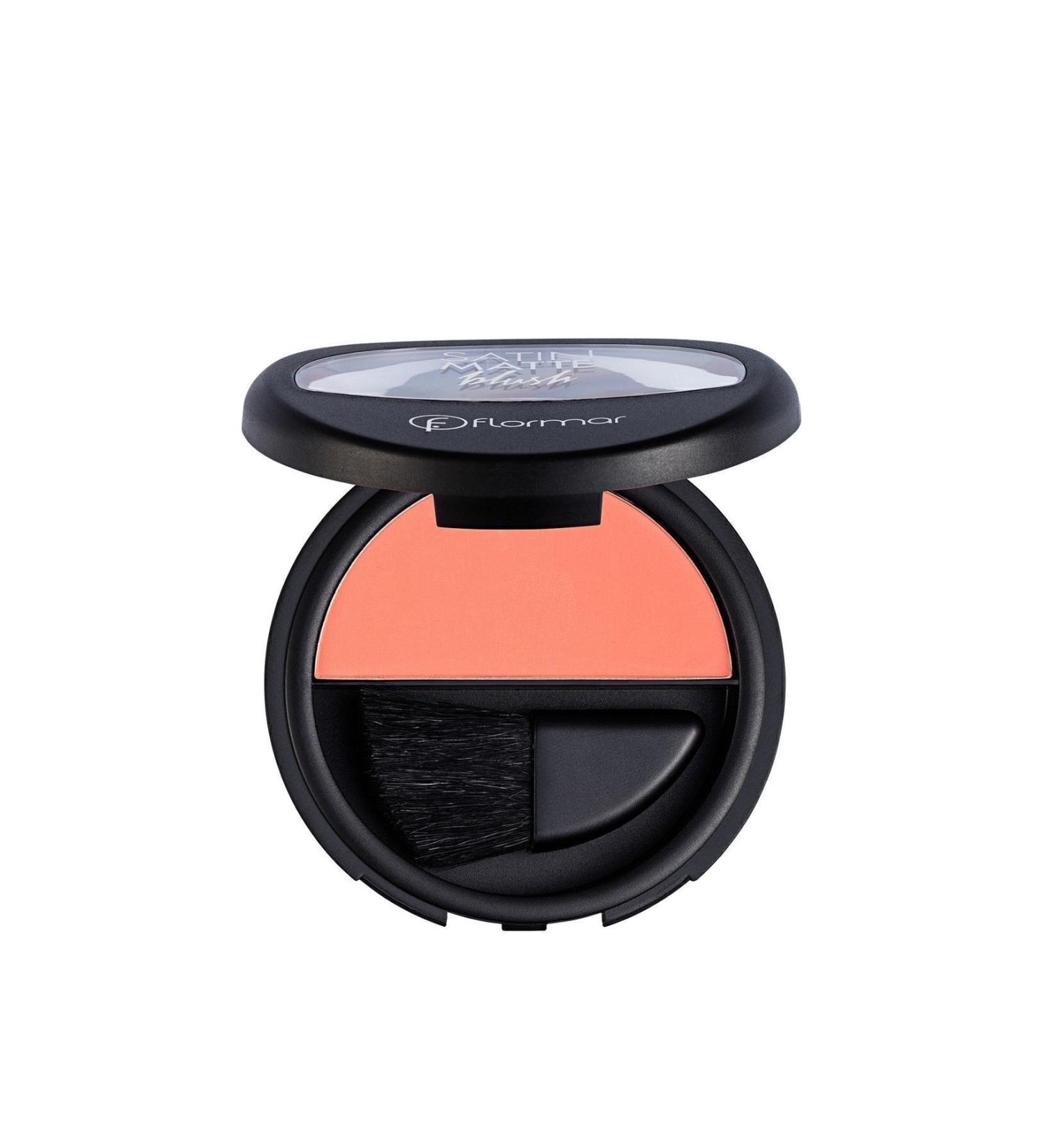 Flormar . Intense Pigmented Compact Blush - Satin Matte Cbl. 003 Pure Peach
