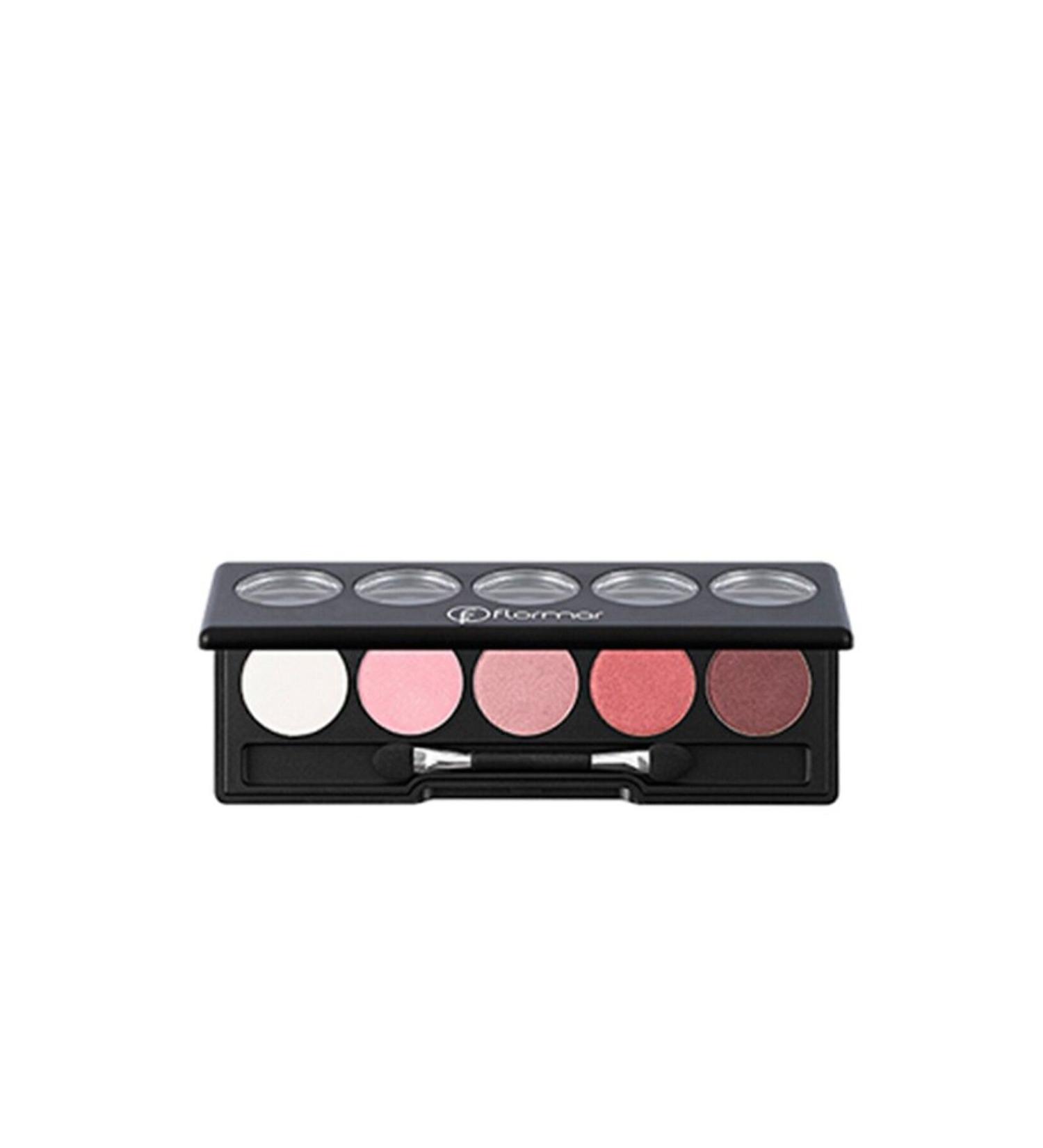 Flormar Matte & Shiny Eyeshadow Palette - Color Eyeshadow Palette - 006 Pink Dessert - 8690604051595