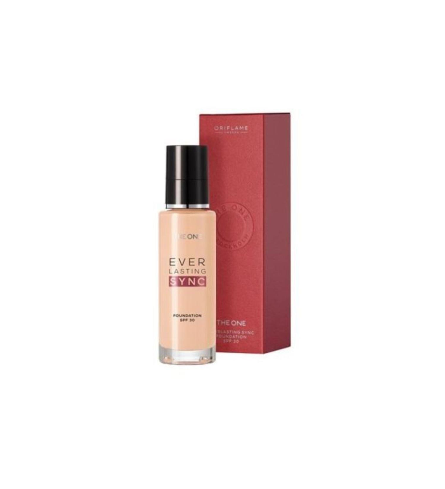 Oriflame Women Beige The One Ever Lasting Sync Foundation - Buy Online on GoSupps.com