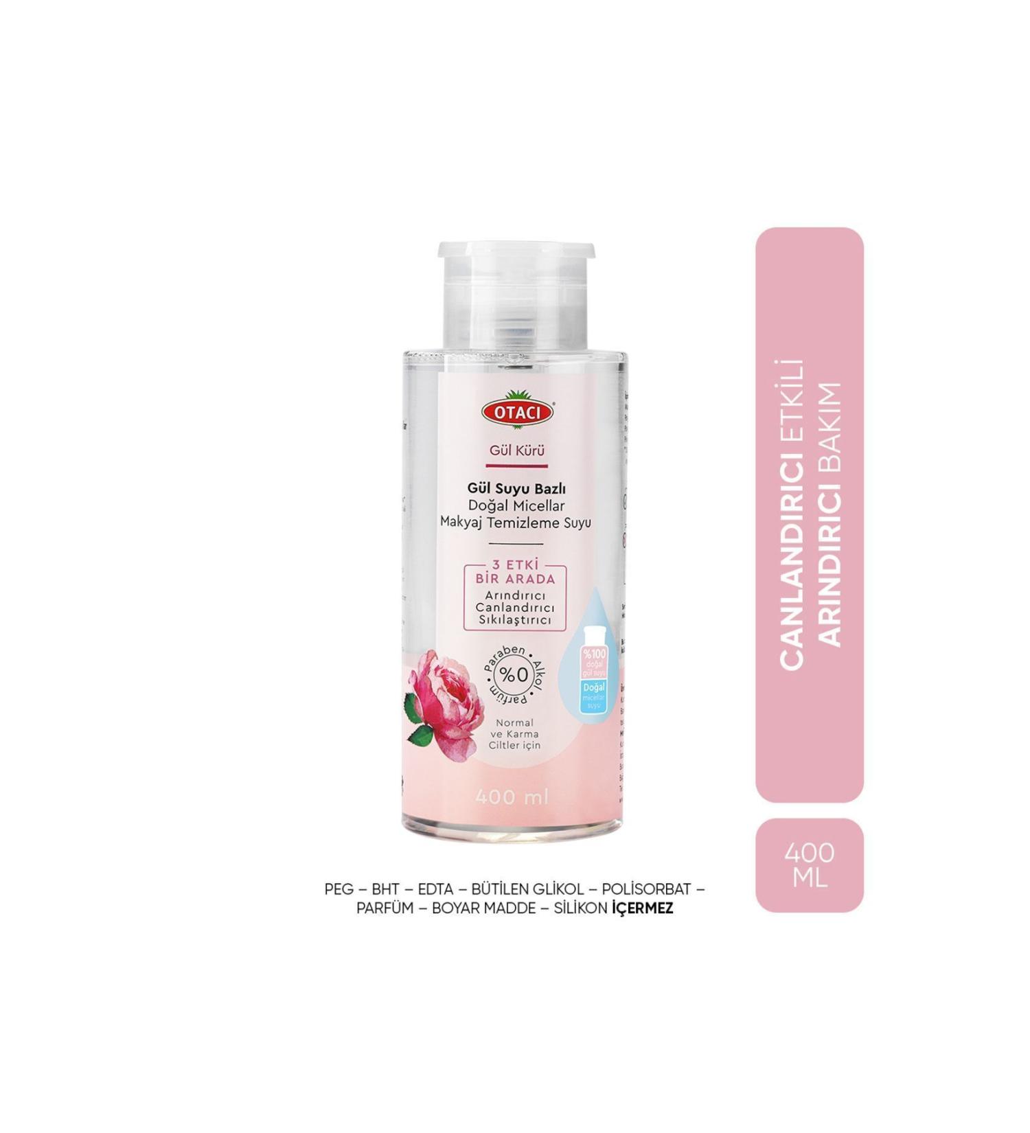 Otac Rose Cure Rose Water Based Natural Micellar Makeup Remover Water - Buy Online on GoSupps.com