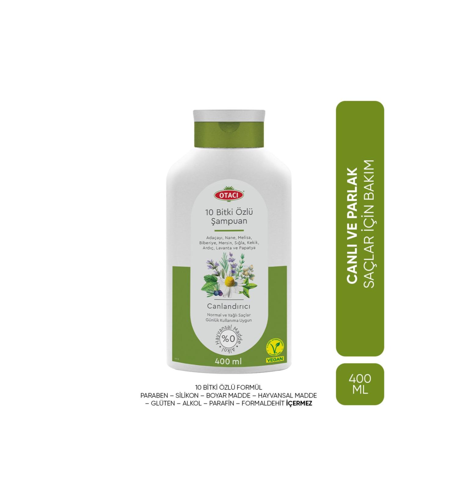 Otac 10 Herbal Essence Revitalizing Shampoo 400 ml - Buy Online on GoSupps.com