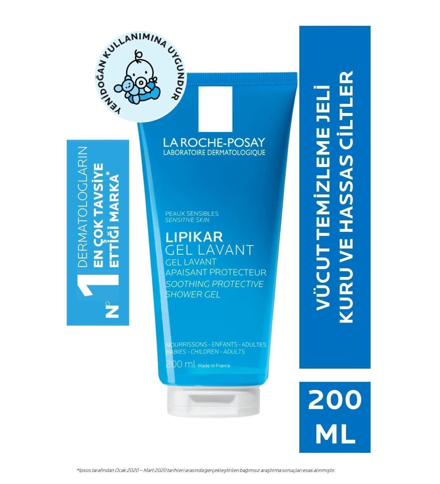 La Roche Posay Lipikar Gel Lavant 200 ml