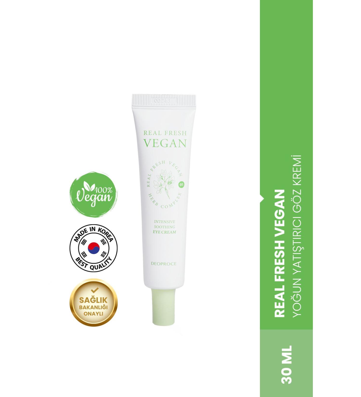 DEOPROCE Natural Dark Circle and Anti-Aging Moisturizing Vegan Eye Care Cream 30ml - Buy Online on GoSupps.com