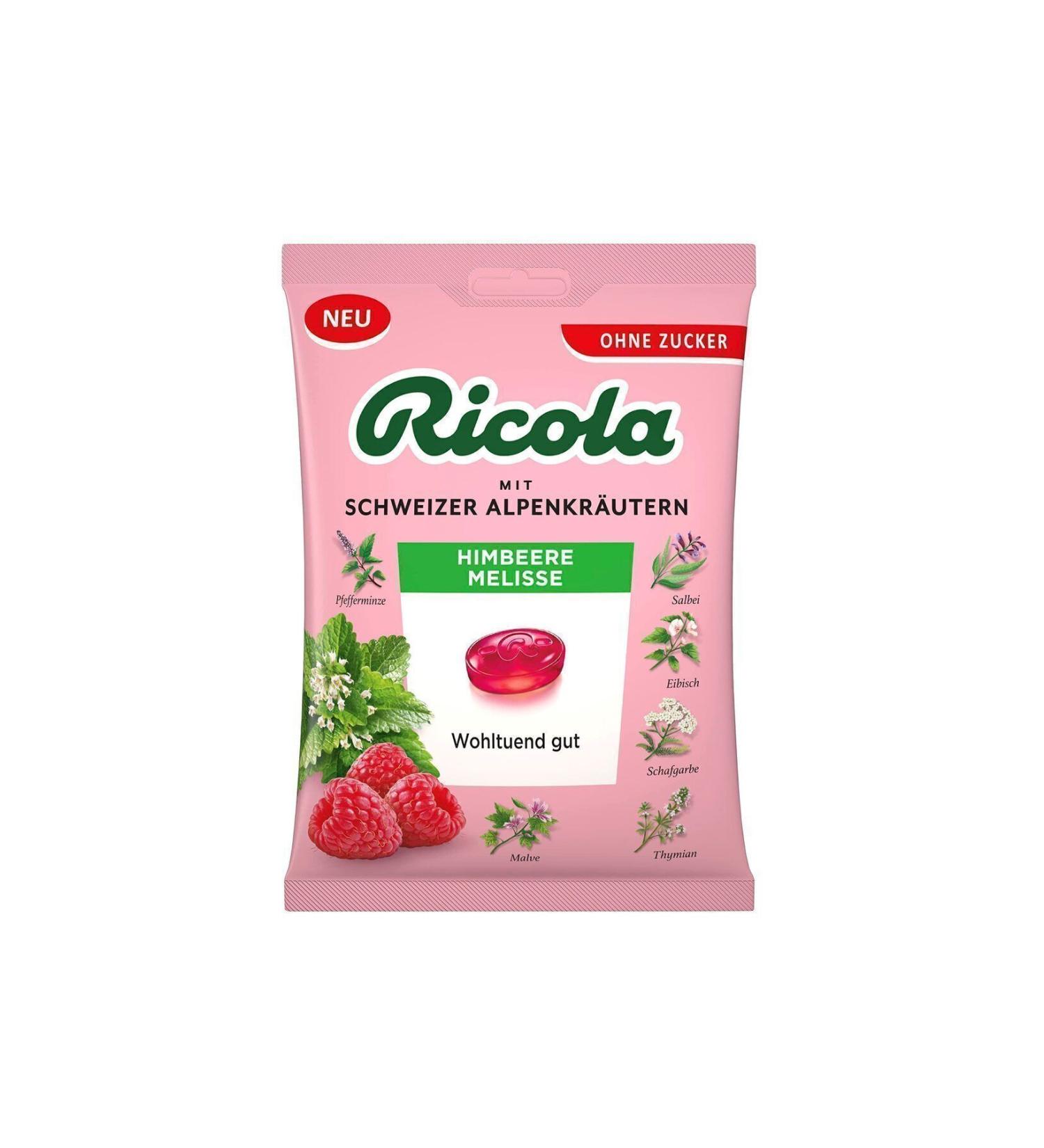 Ricola Himbeere Melisse - Gluten Free 75g