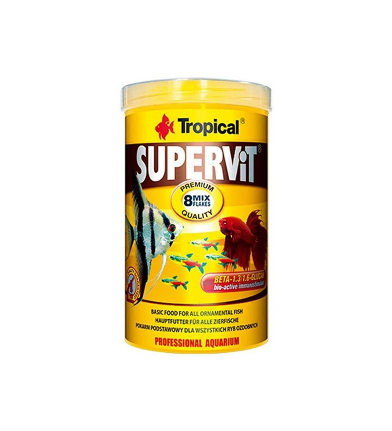 Supervit Flakes Universal Flake Fish Food 250 Ml 50 Gr
