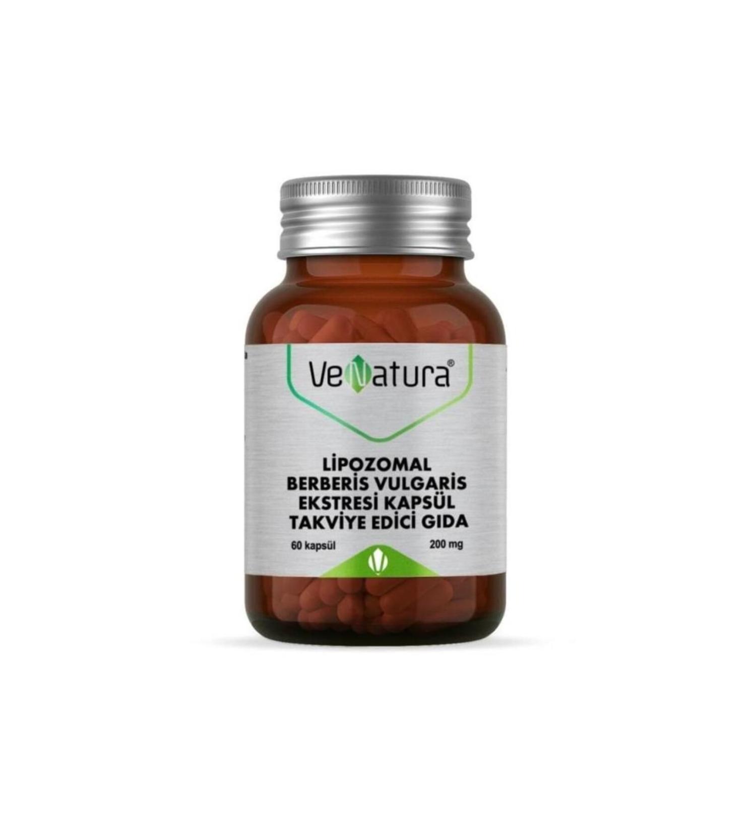 Venatura Liposomal Berberis Vulgaris Extract 60 Capsules