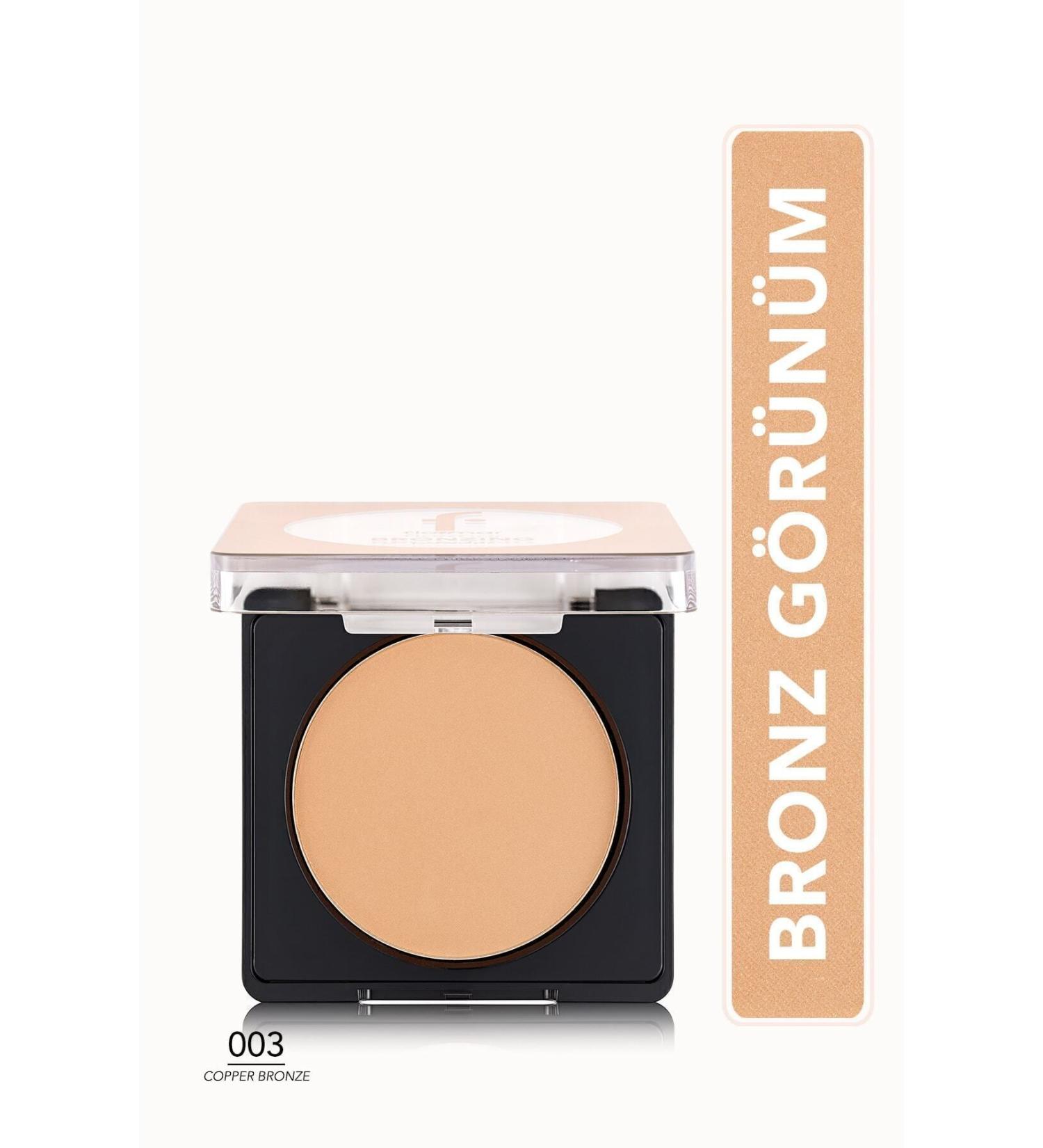 Flormar Intense Pigmented Shimmering Bronzer (COPPER BRONZE) - Bronzing Powder - 003 Copper Bronze - 8682536053419 - Buy Online on GoSupps.com
