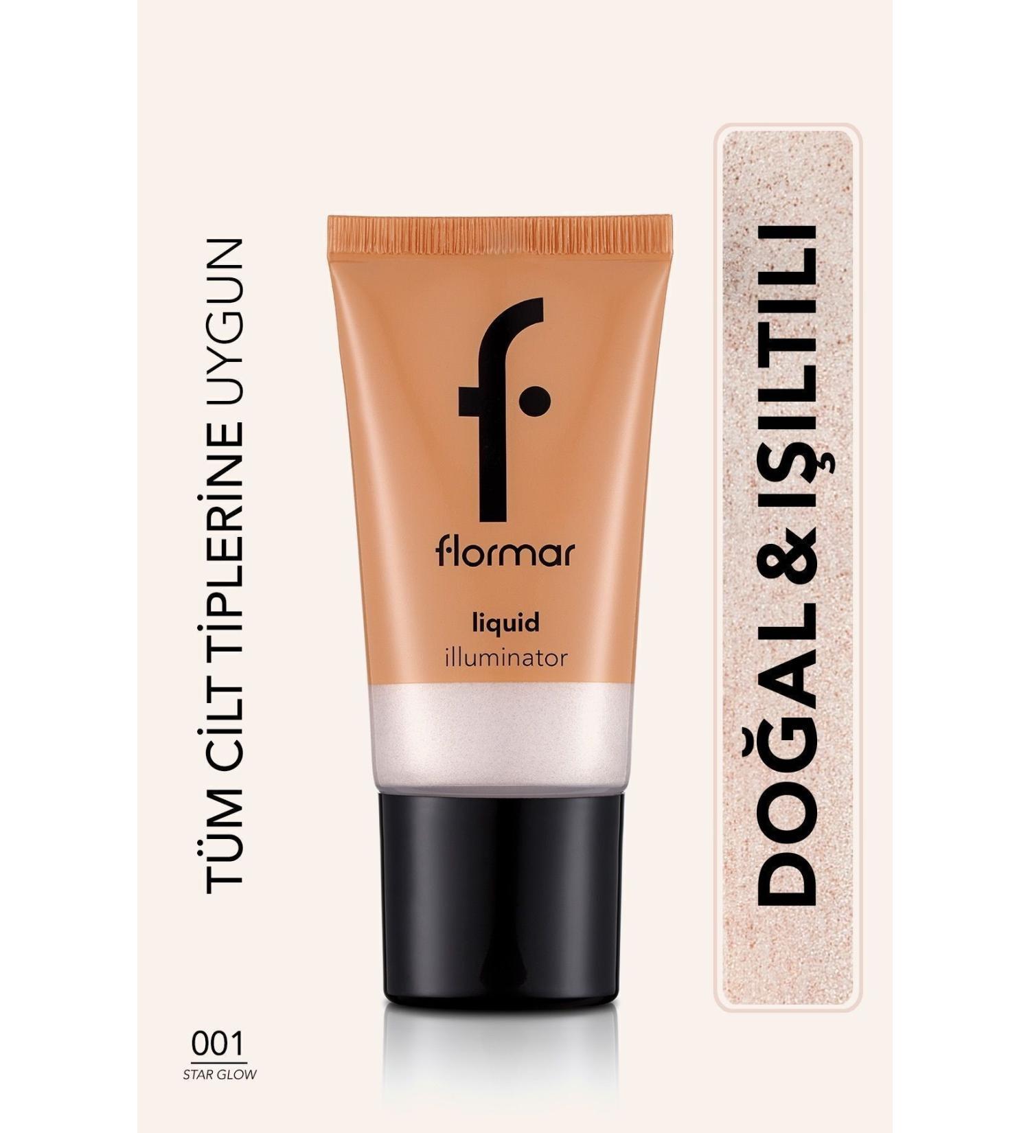 Flormar Natural Shining Liquid Illuminator (LIGHT TONE) Liquid Illuminator-001 Star Glow-8690604534746 - Buy Online on GoSupps.com