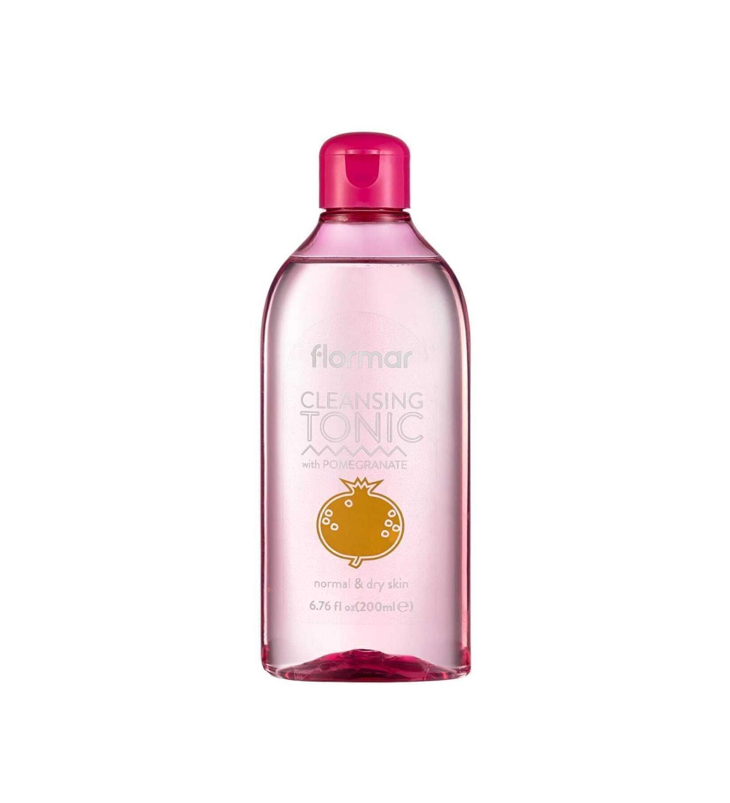 Flormar Cleansing Face Tonic for Normal & Dry Skin (Pomegranate) - Cleansing Tonic - 001 - 8690604557486
