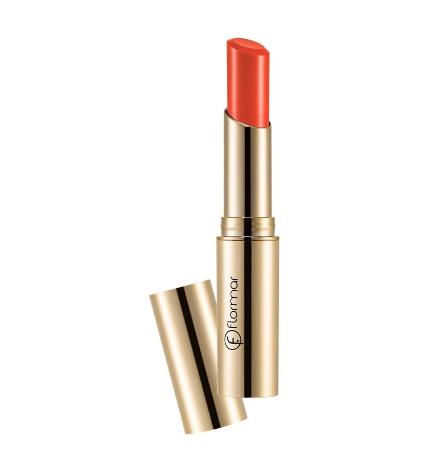 Flormar . Deluxe Cashmere Lipstick Stylo Matte Light Red Lipstick DC22