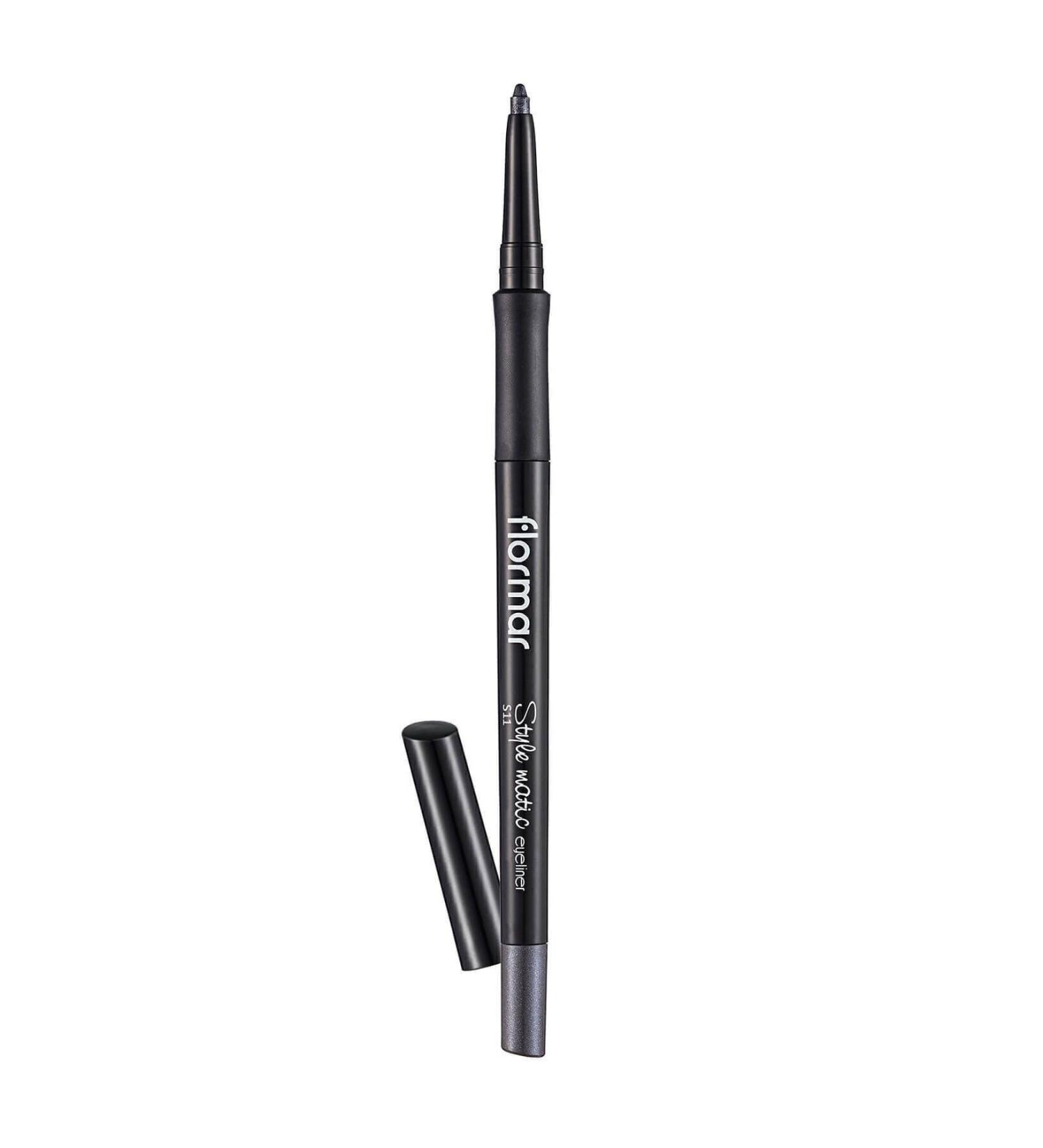Flormar Dark Grey Eyeliner - Stylematic Eyeliner S11 8690604547203