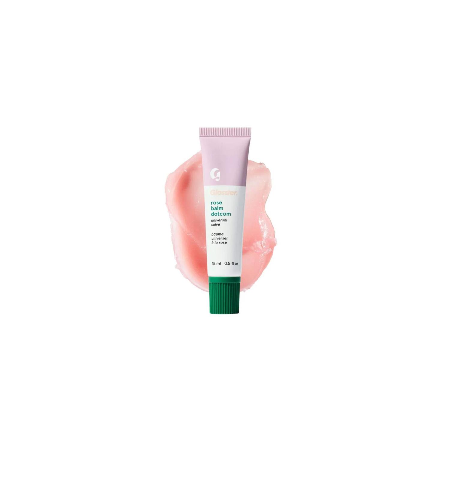 Glossier Balm Dotcom Lip Balm and Skin Salve Rose 15 ml - Buy Online on GoSupps.com