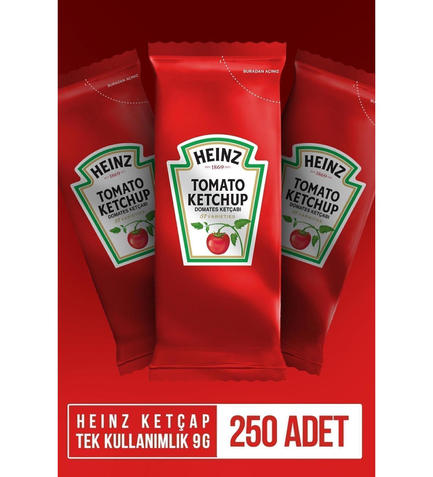 Heinz Ketchup pp sachet disposable heinz 250*9 gr