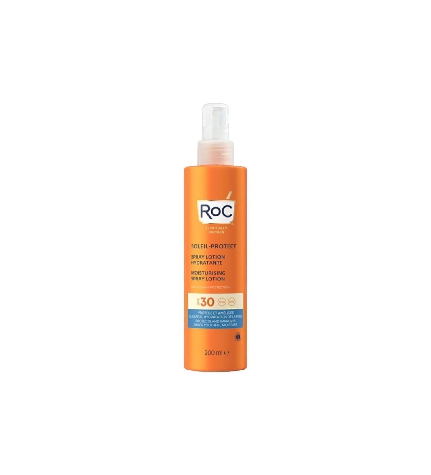 Roc Moisturizing Body Sunscreen Spf30 200 ml