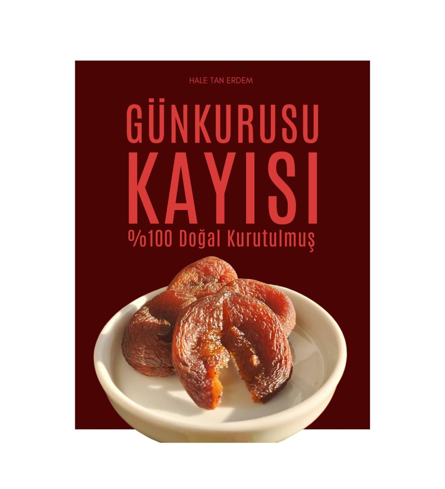 hale tan erdem Sundried Apricots 250gr (SUPERIOR QUALITY)