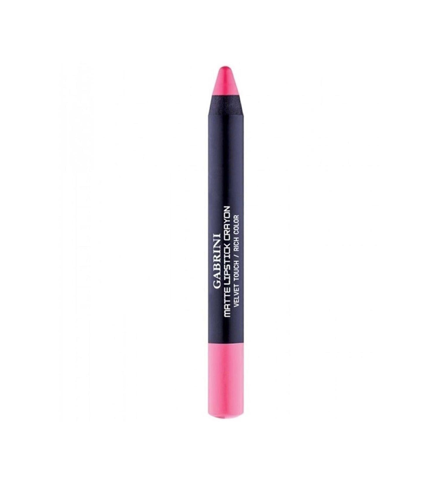 Gabrini Matte Pencil Lipstick - Matte Lipstick Crayon 16