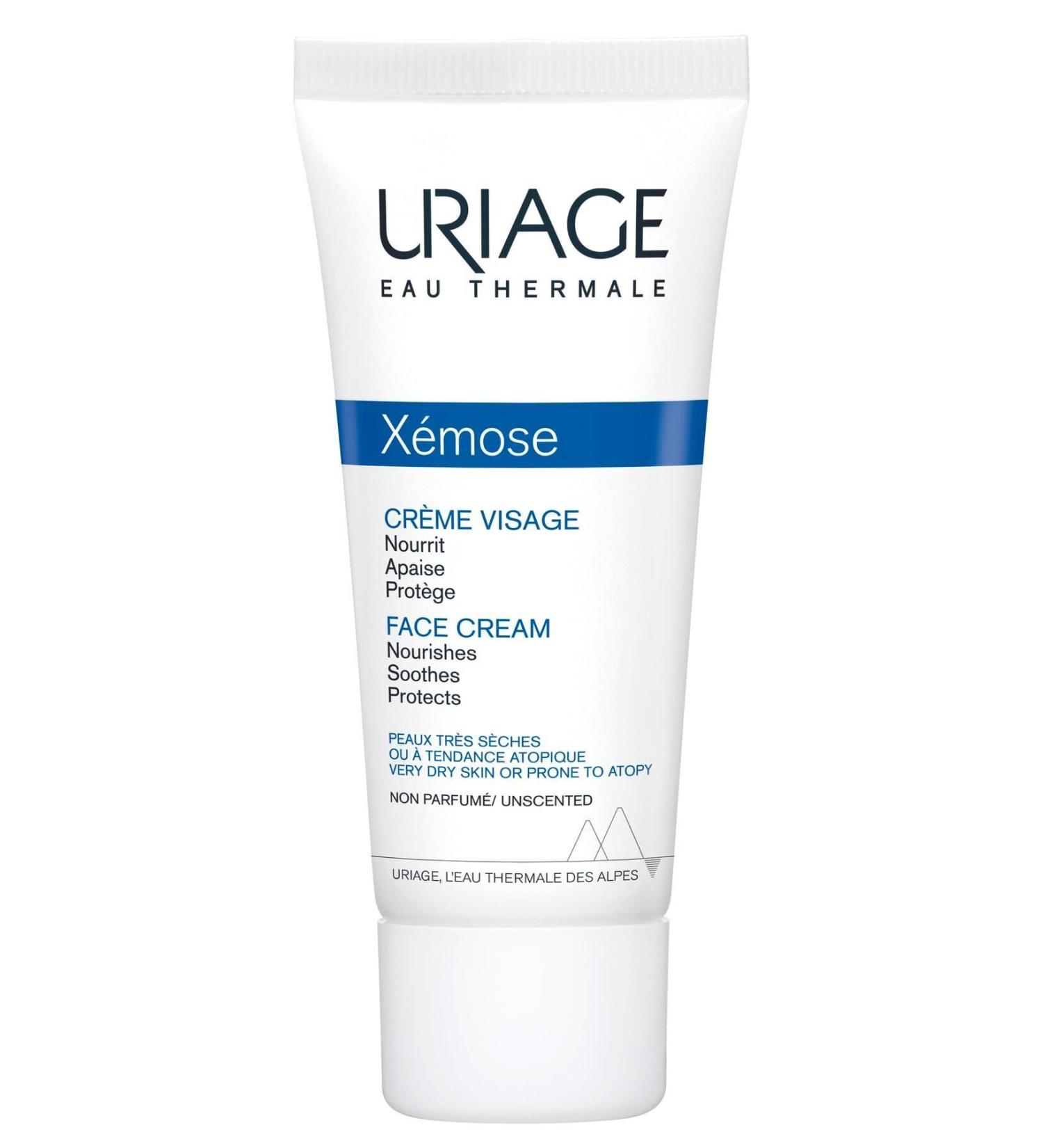 Uriage Xemose Creme Visage 40ml Face Cream for Atopic and Very Dry Skin