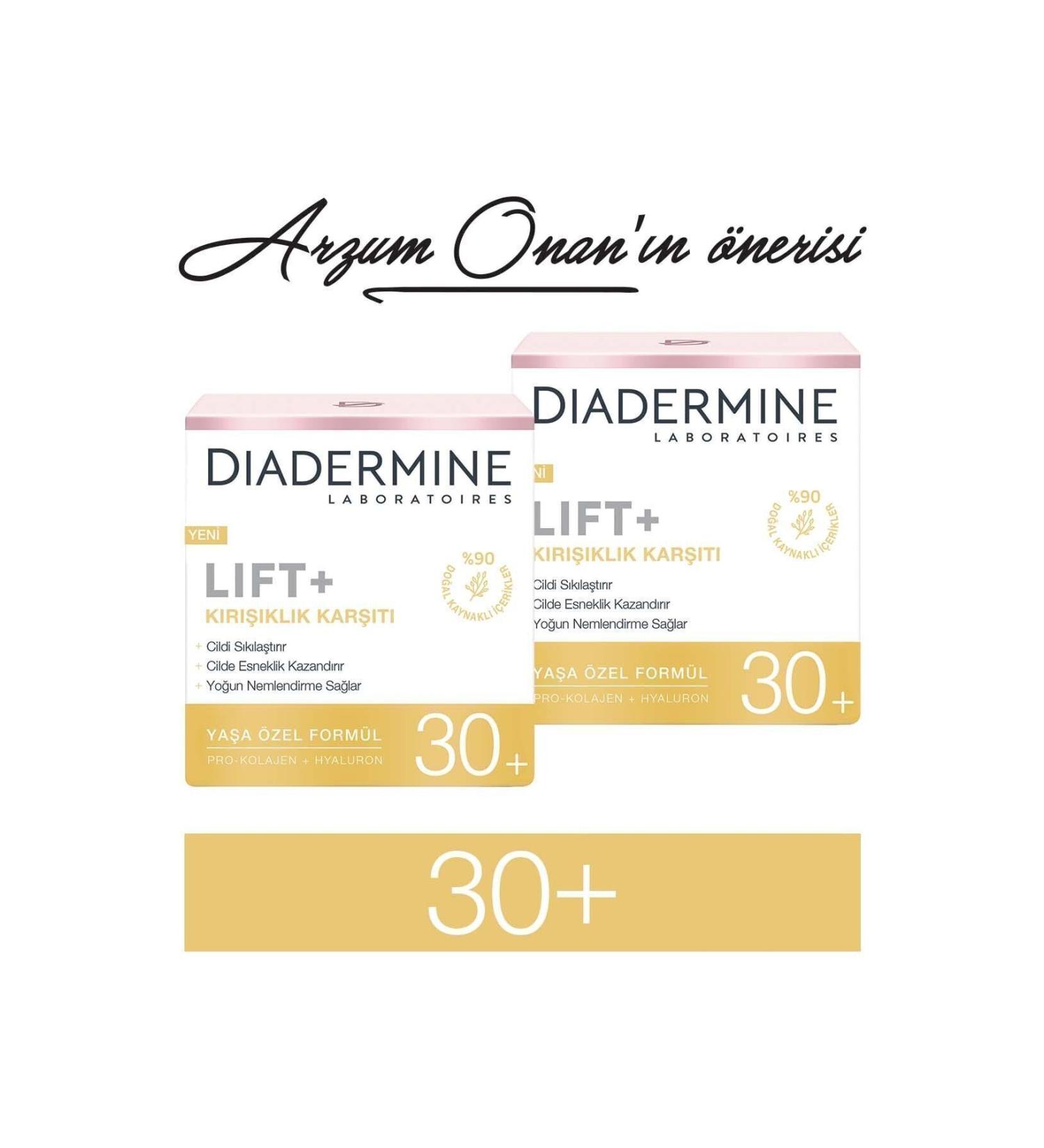 Diadermine Anti-Wrinkle Lift 30 Day Cream X 2 Pieces