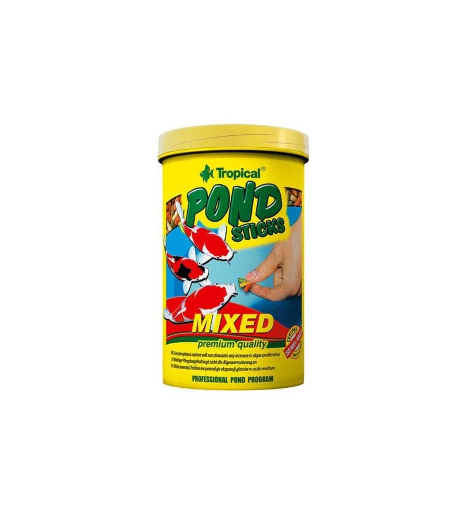 Pond Sticks Mixed Stick Food for Pond Fish 1000 ml 90 gr