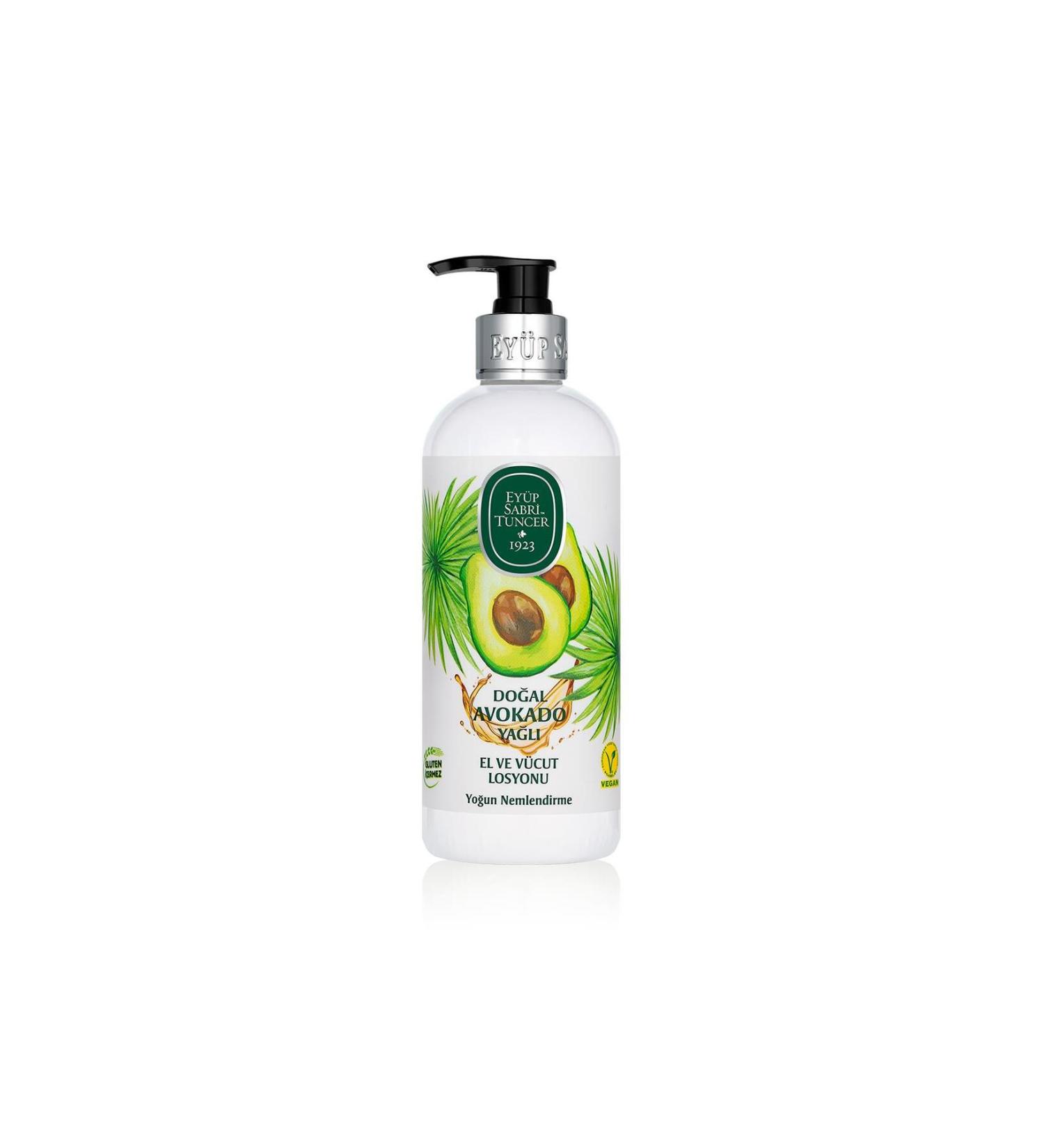 Ey p Sabri Tuncer Natural Avocado Oil Hand and Body Lotion 500 ml