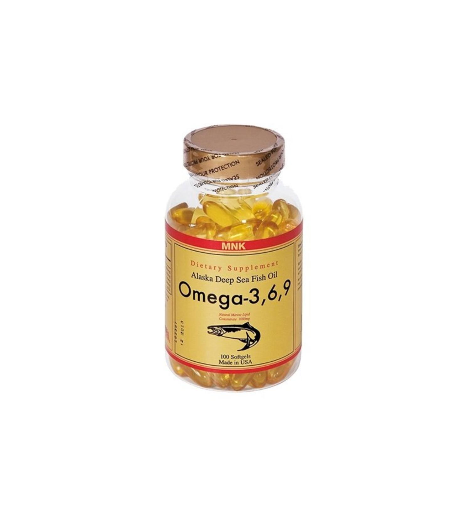 Mnk Omega-3 6 9 100 Capsules