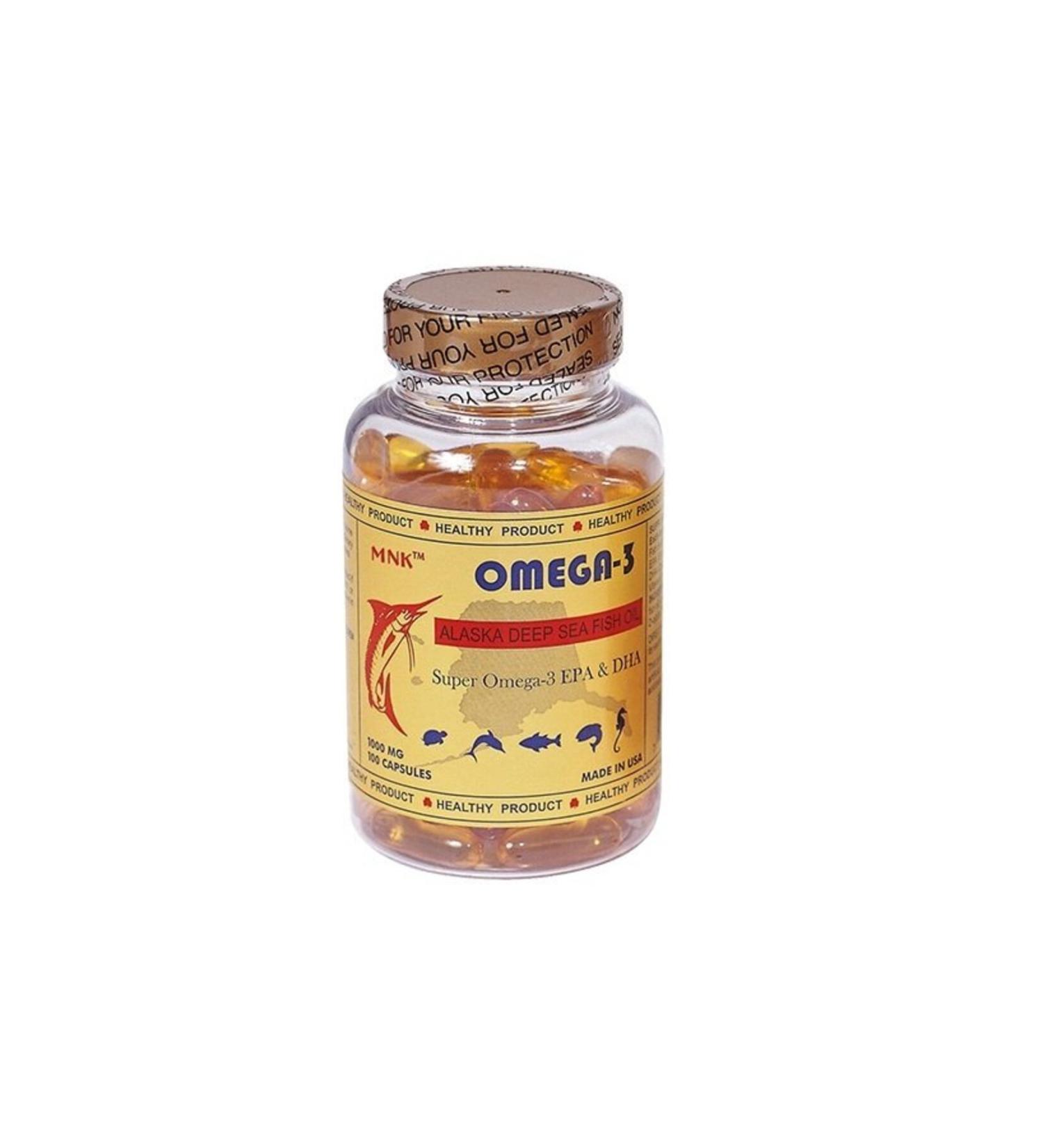 Mnk Omega-3 100 Capsules
