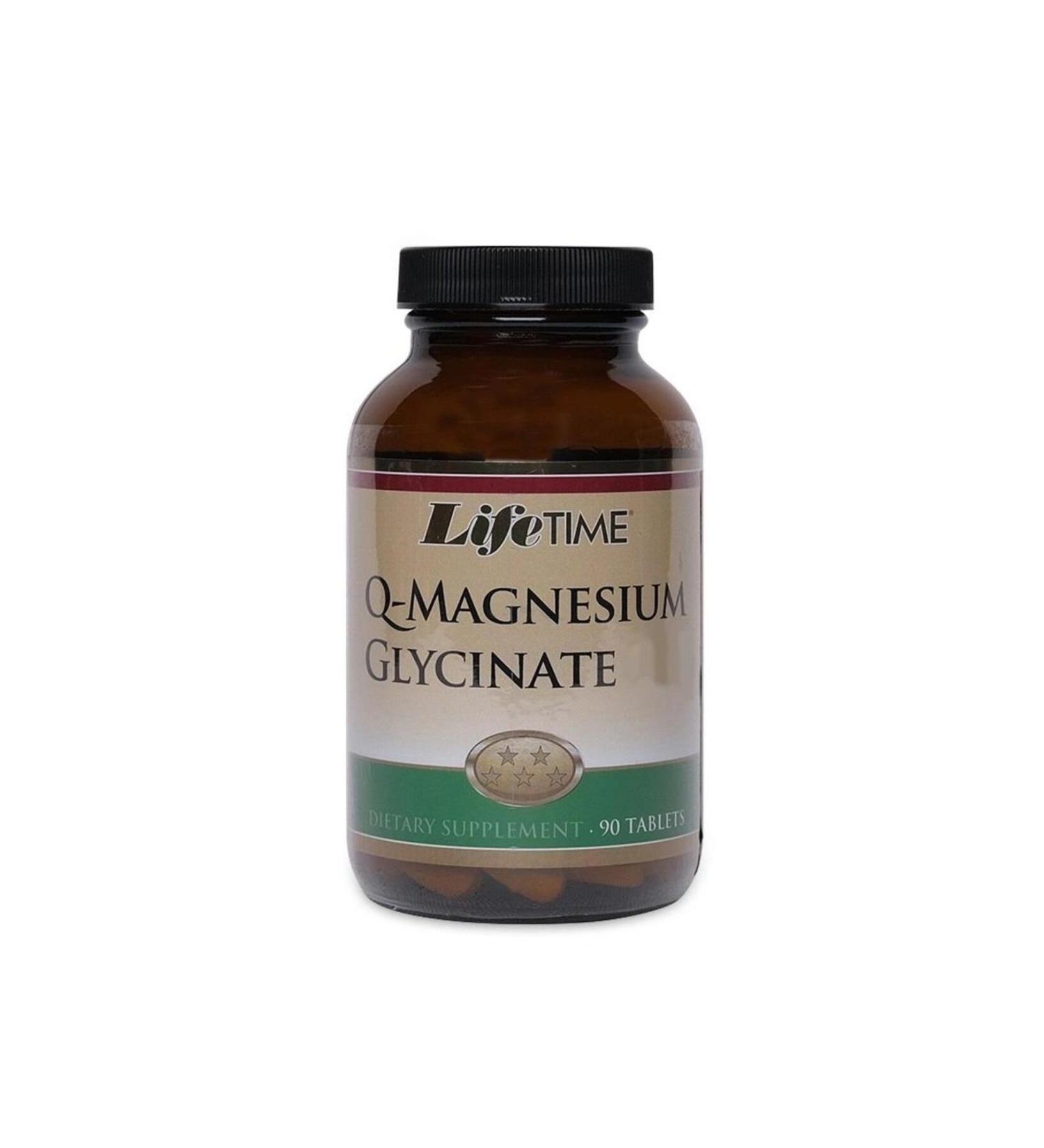 LifeTime Life Time Q-magnesium Glycinate 90 Tablets